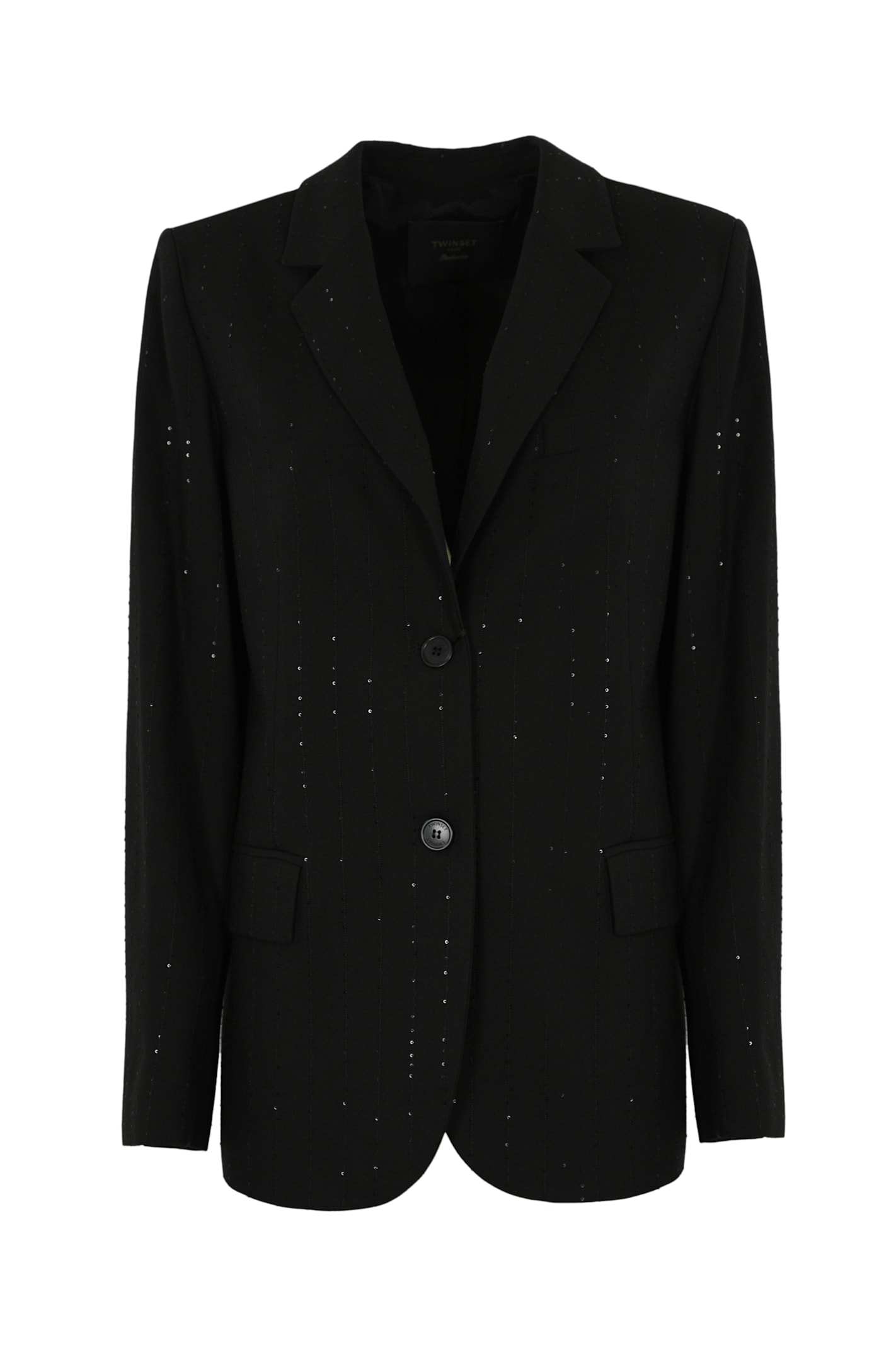 Cloth Blazer Jacket With Sequins