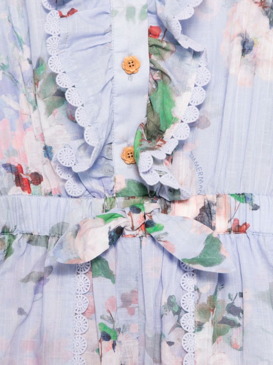 Zimmermann Tuta Con Motivo Floreale In Multicolour