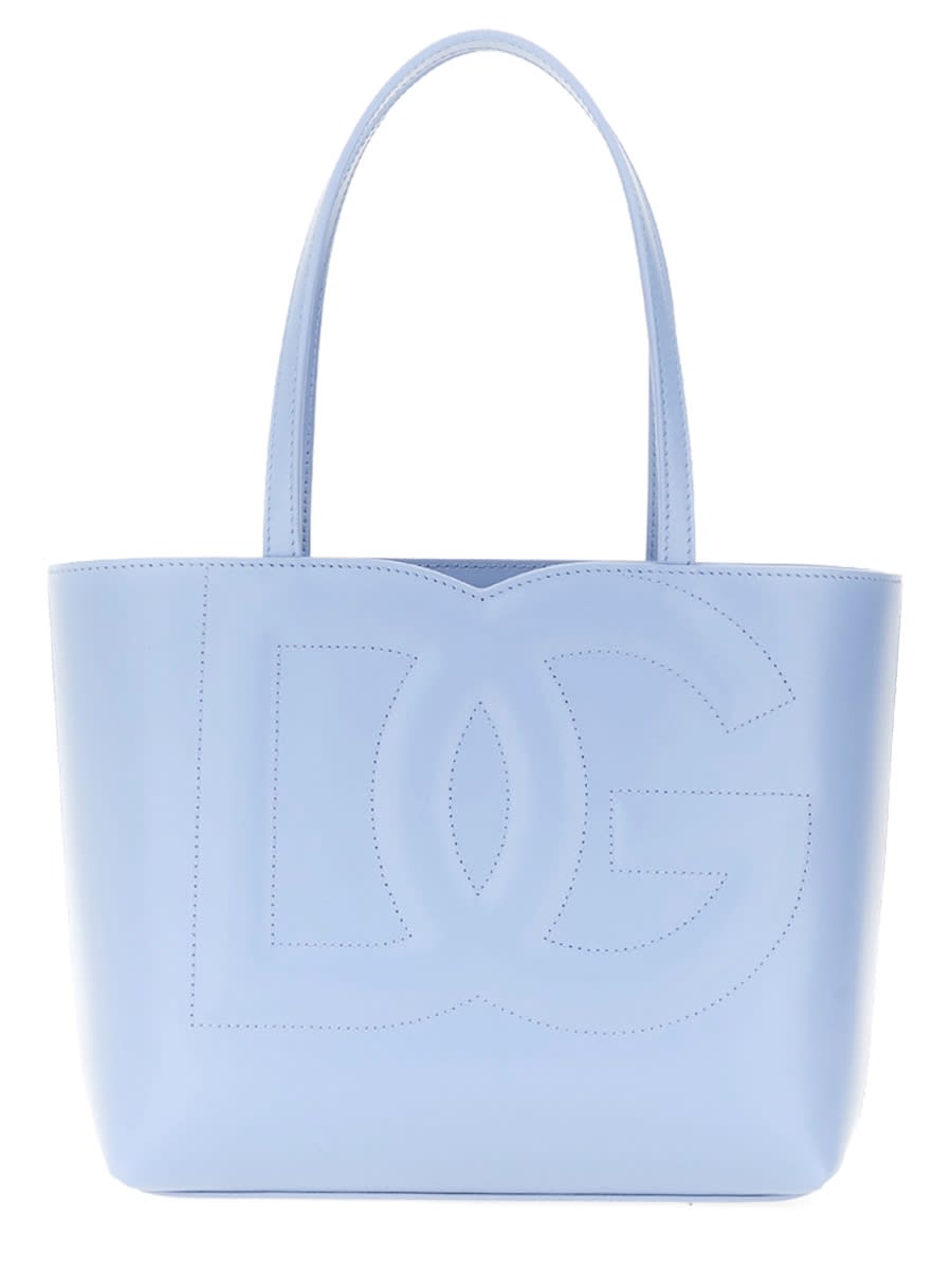 Shop Dolce & Gabbana Bag With Logo In White