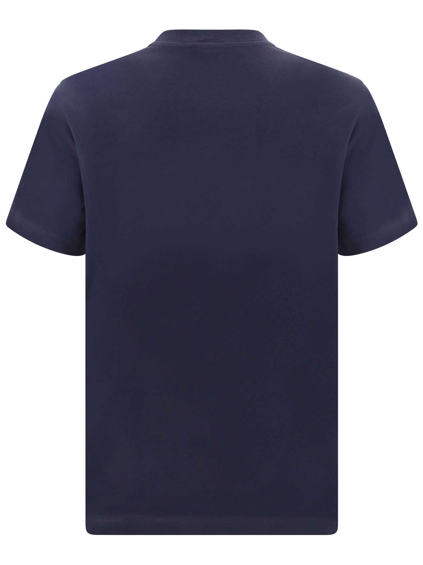 Shop Marni T-shirt In Blue Navy