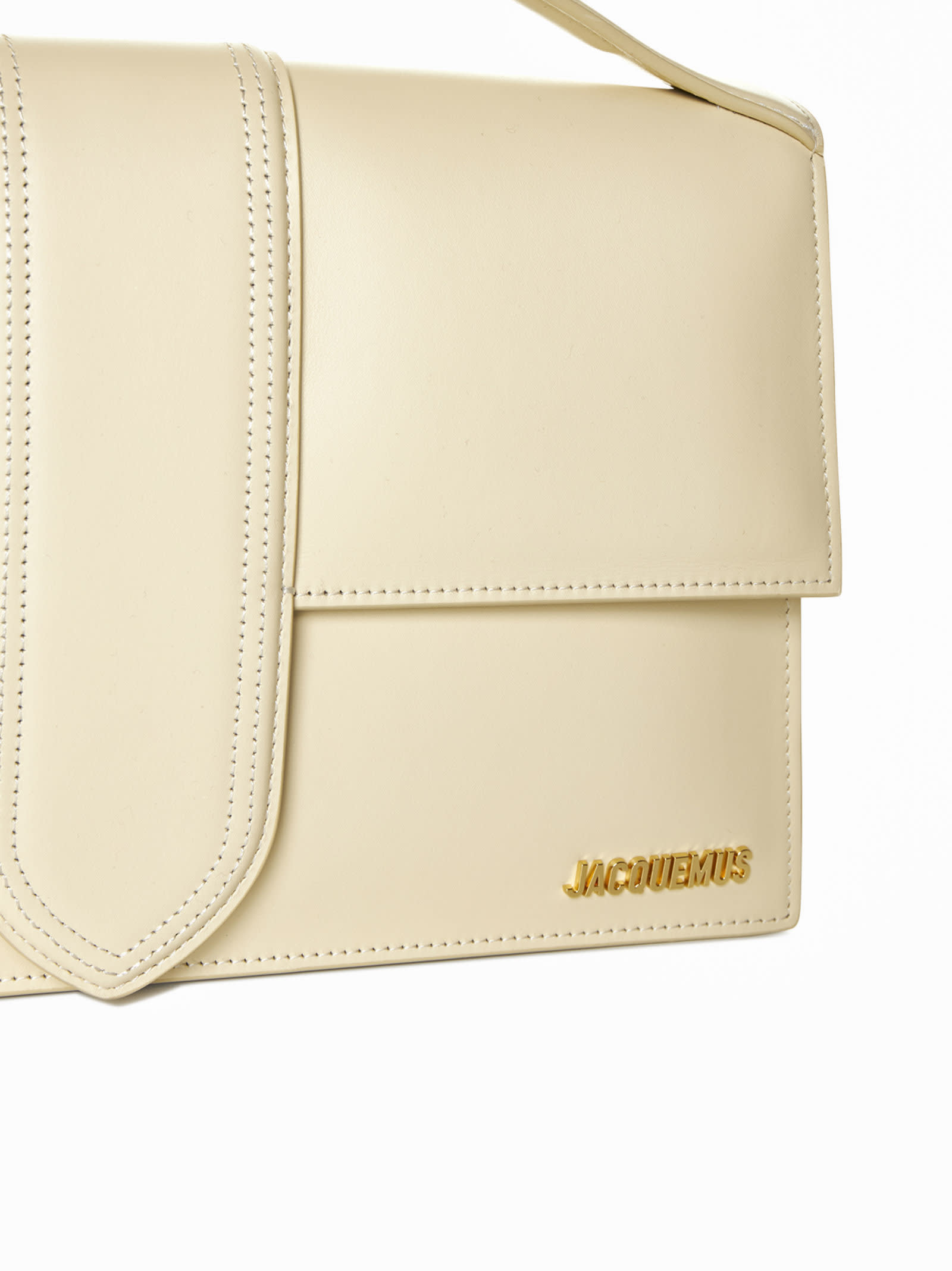 Jacquemus Le Bambinou Envelope Tote Bag In Ivory