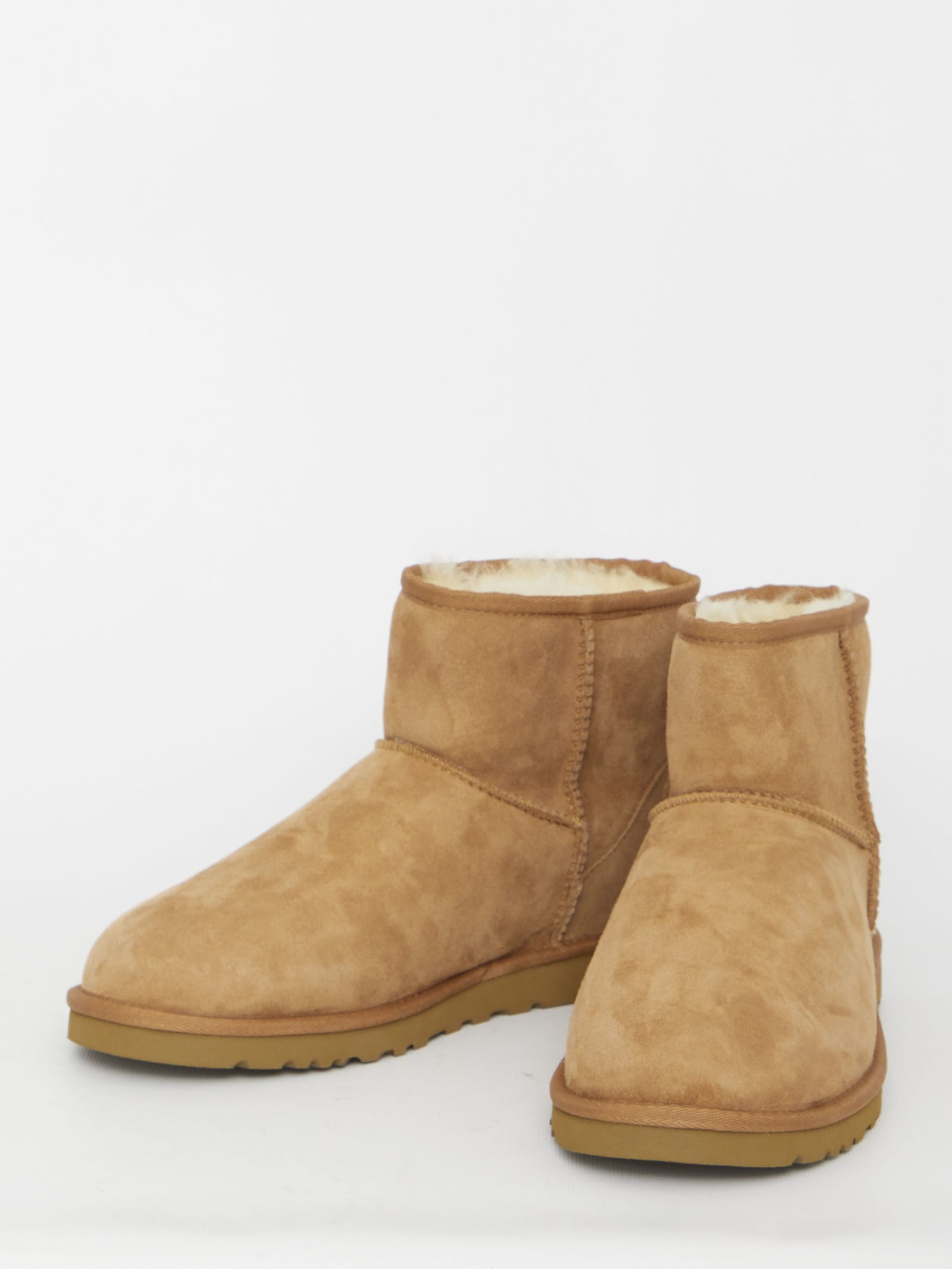 Shop Ugg Classic Mini In Marrone