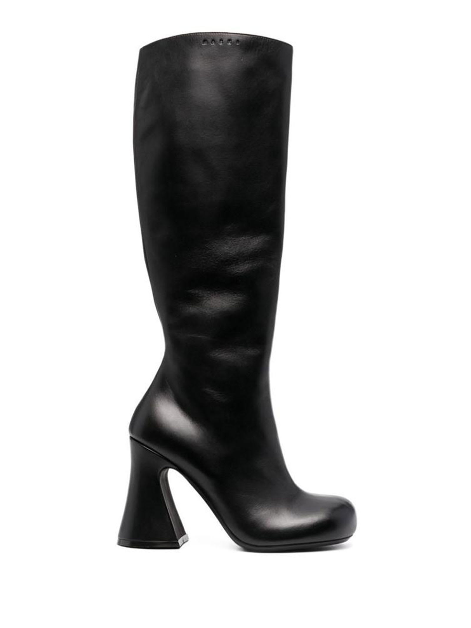 Marni High Leather Boot