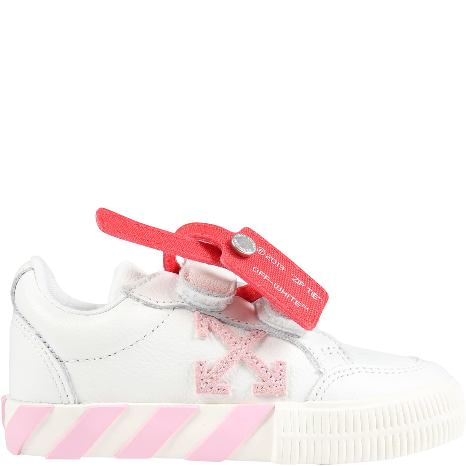 Off-White White Sneakers For Girl With Iconic Arrows
