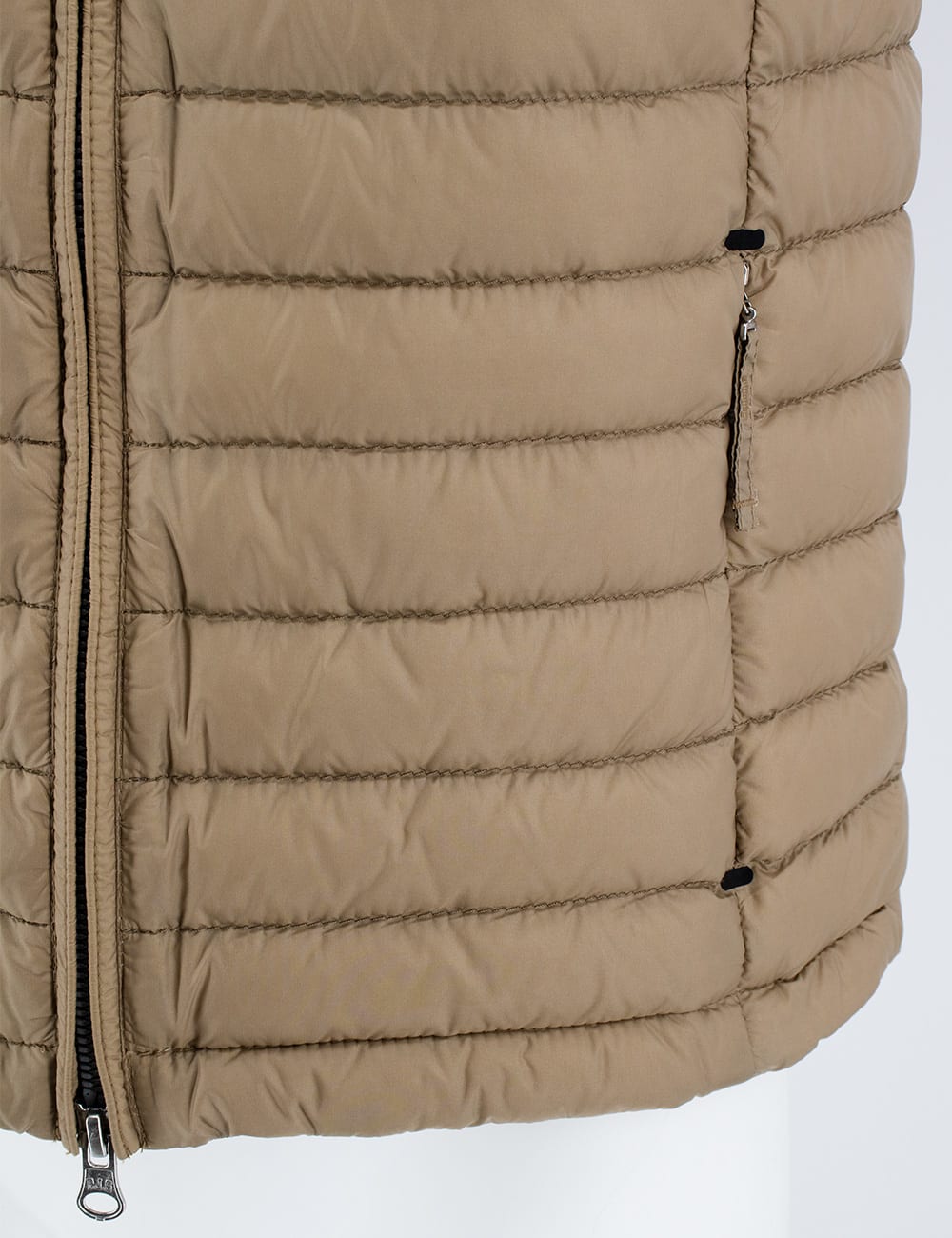 Shop Parajumpers Gilet In Cappuccino