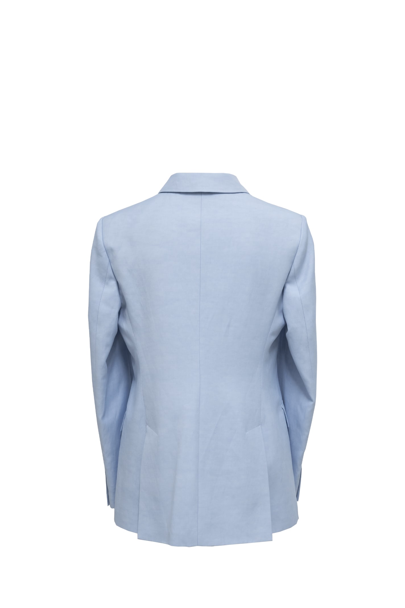Shop P.a.r.o.s.h Jacket In Light Blue