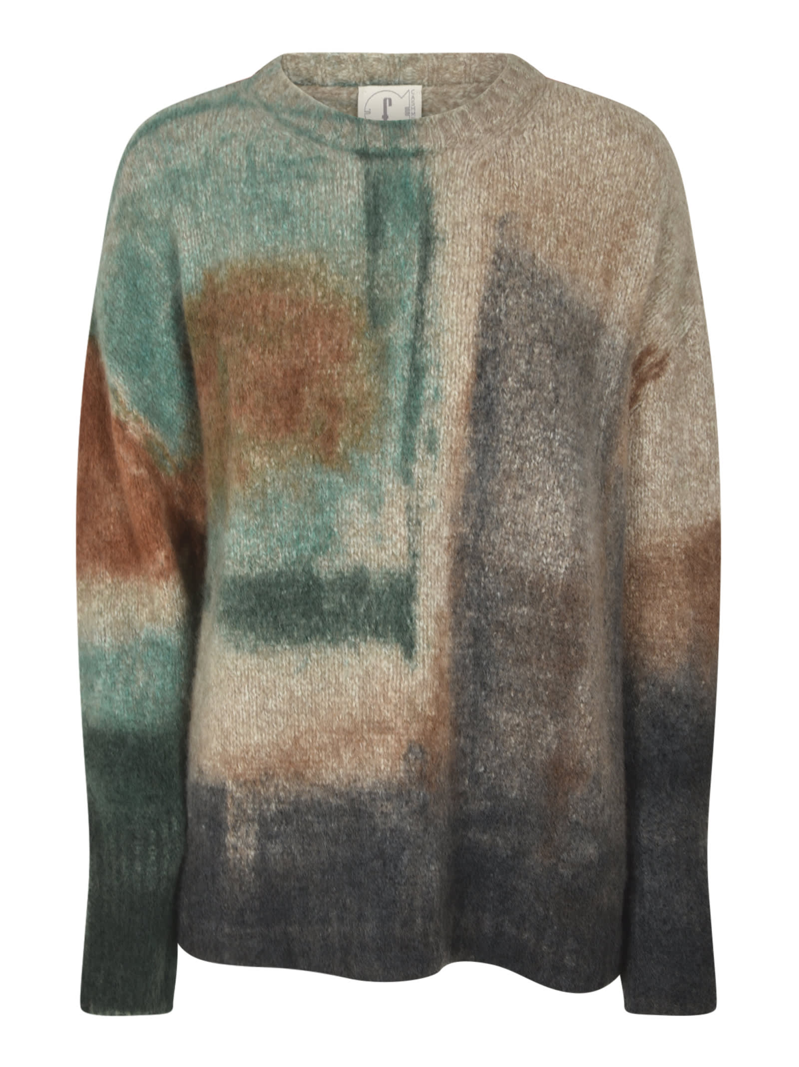 Tie-dye Ribbed Sweater