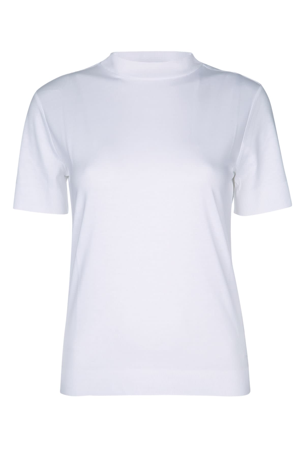 Calvin Klein Refined Cotton Mock Neck T-shirt