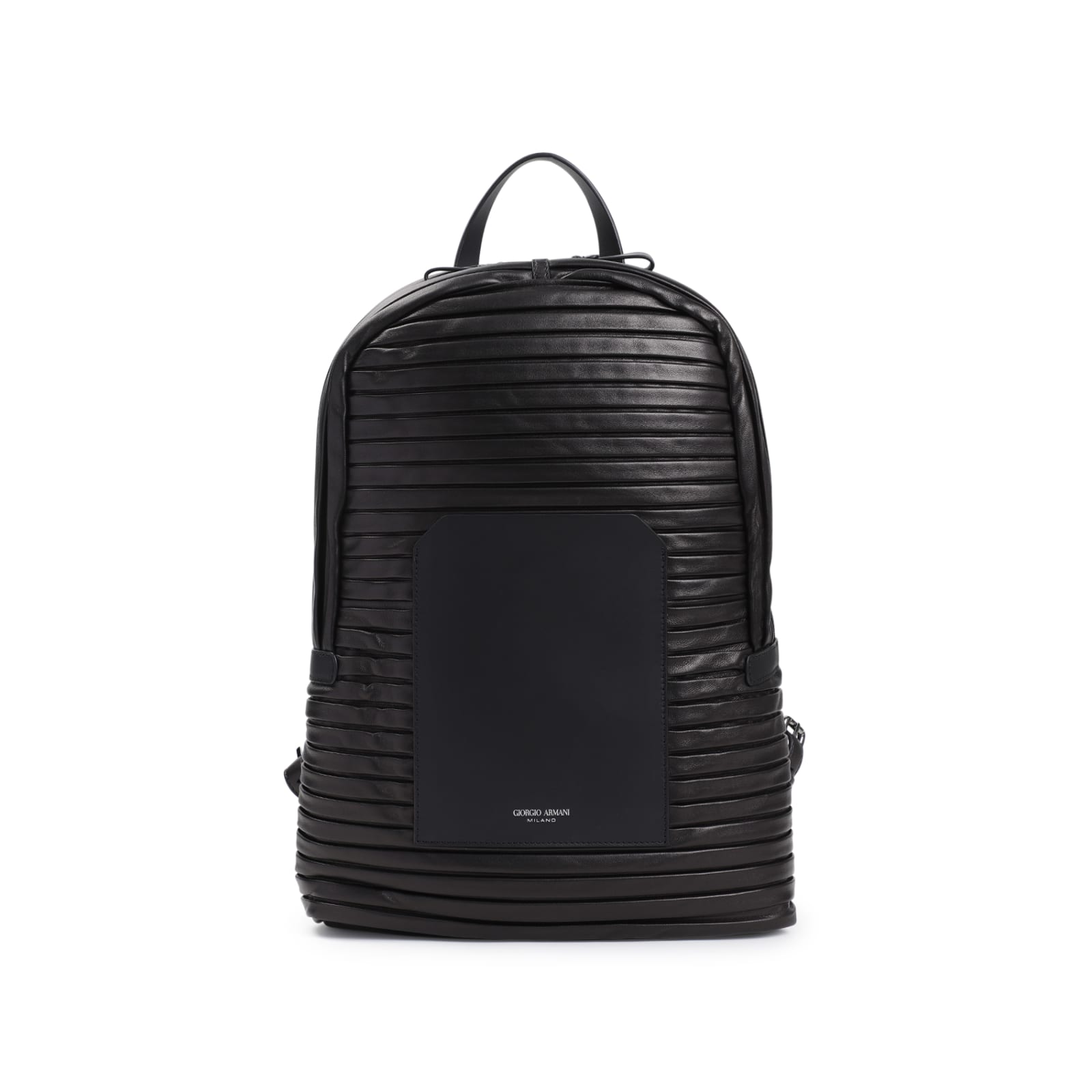 Shop Giorgio Armani Backpack In Nero