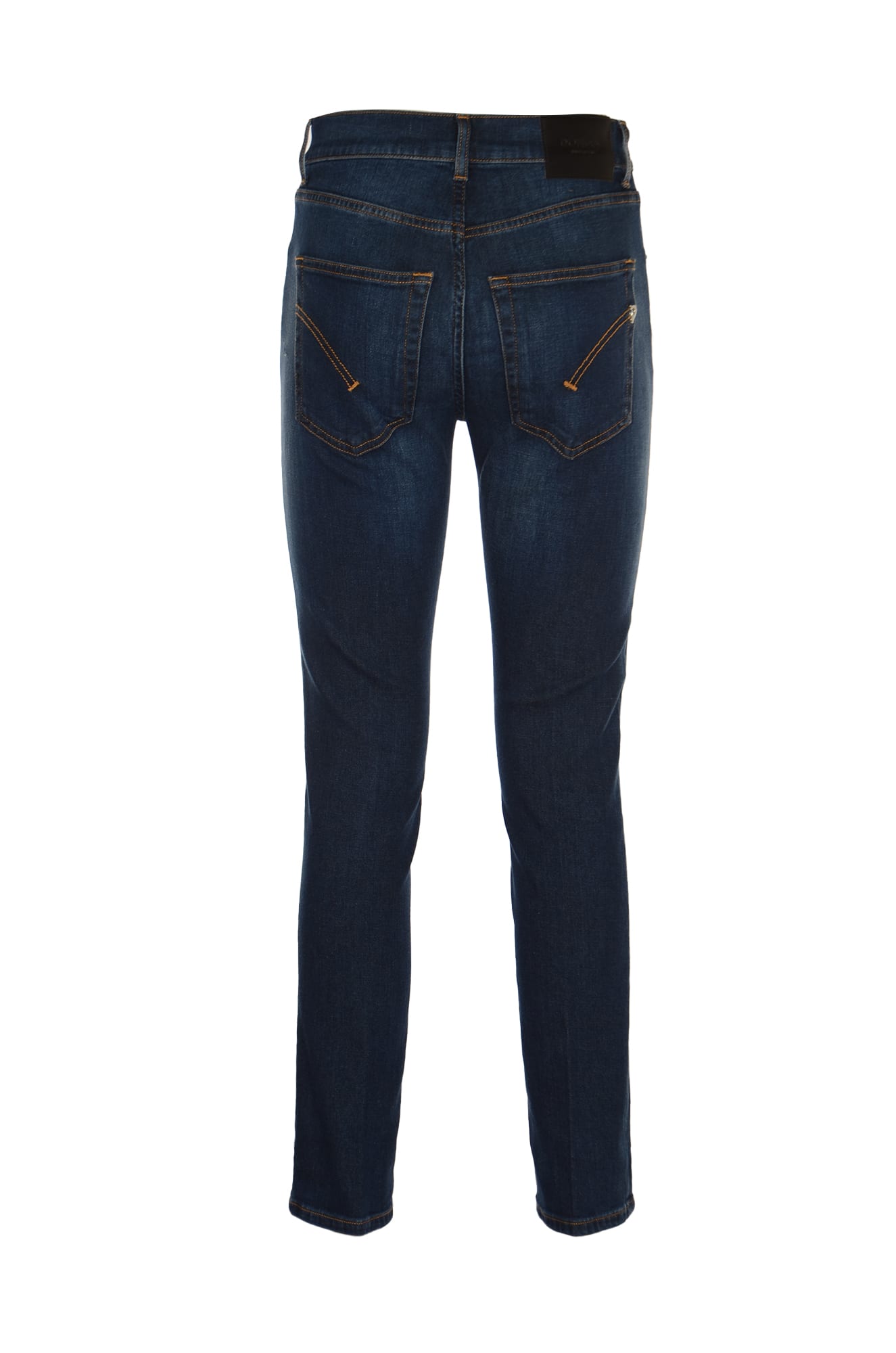 Shop Dondup Classic Fitted Jeans In Denim
