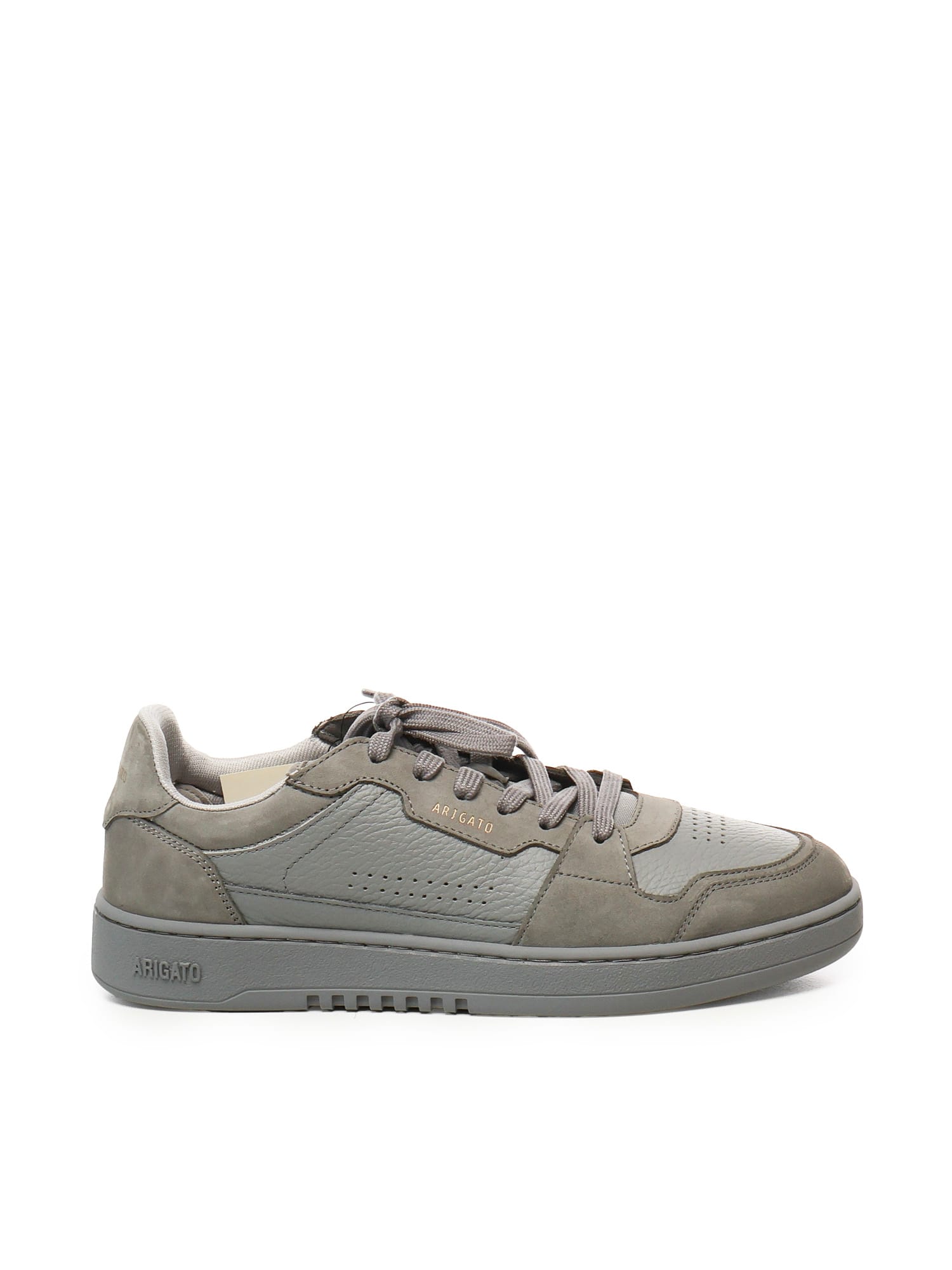 Axel Arigato Grey Leather Suede Sneakers In Gray