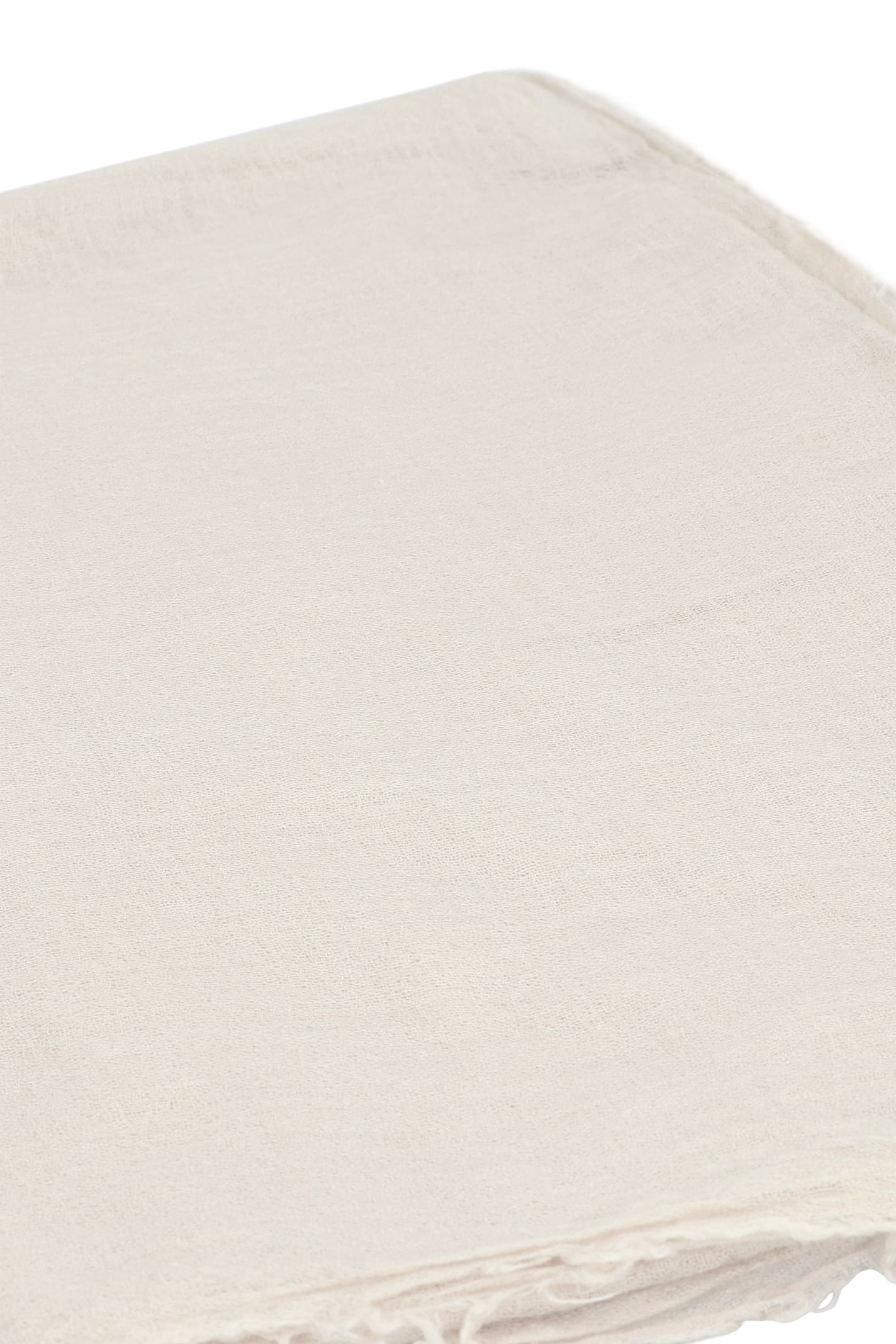 Rick Owens Cashmere And Silk Blend Shawl In Neutral
