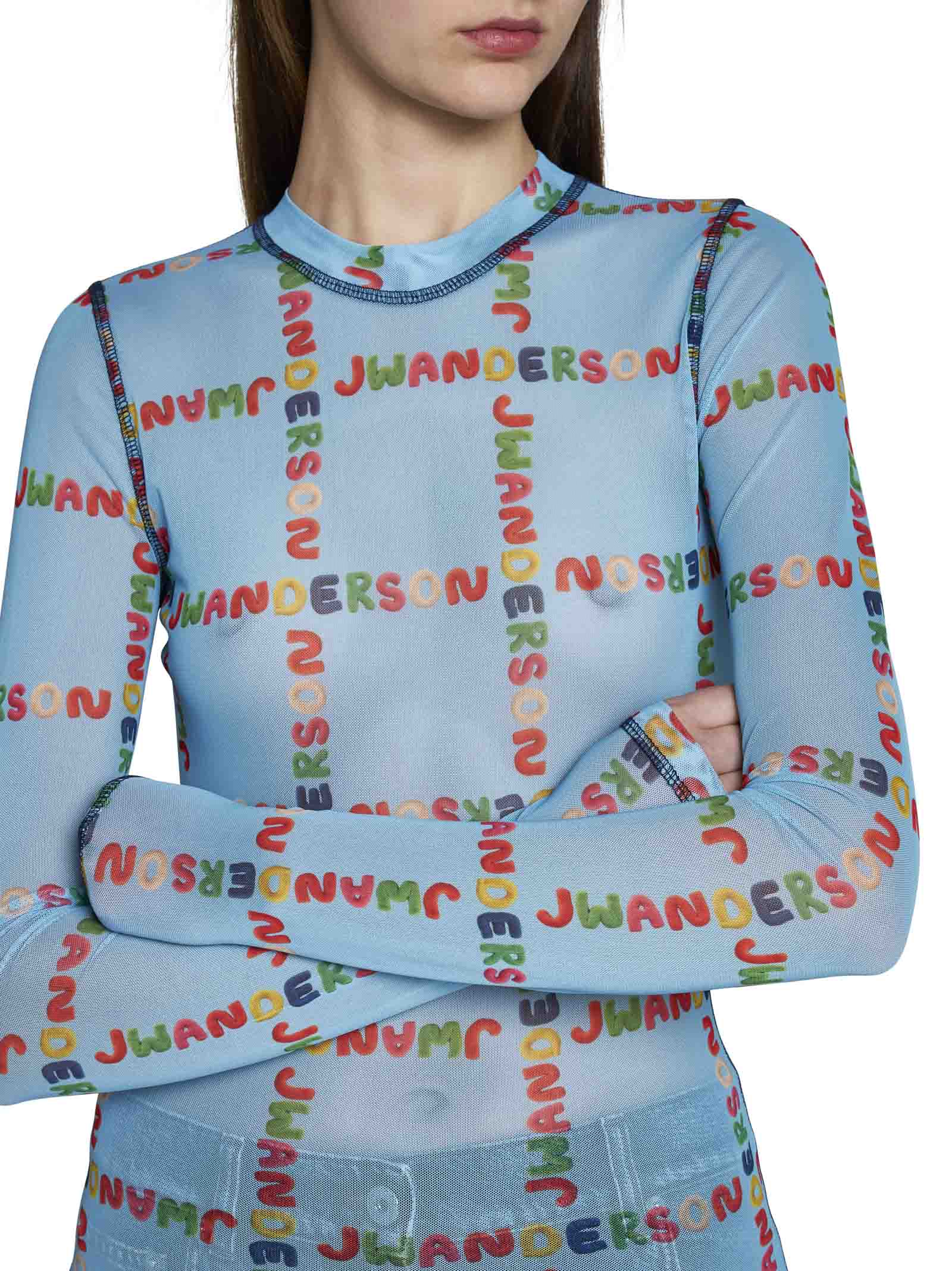 Shop Jw Anderson Sweater In Blue
