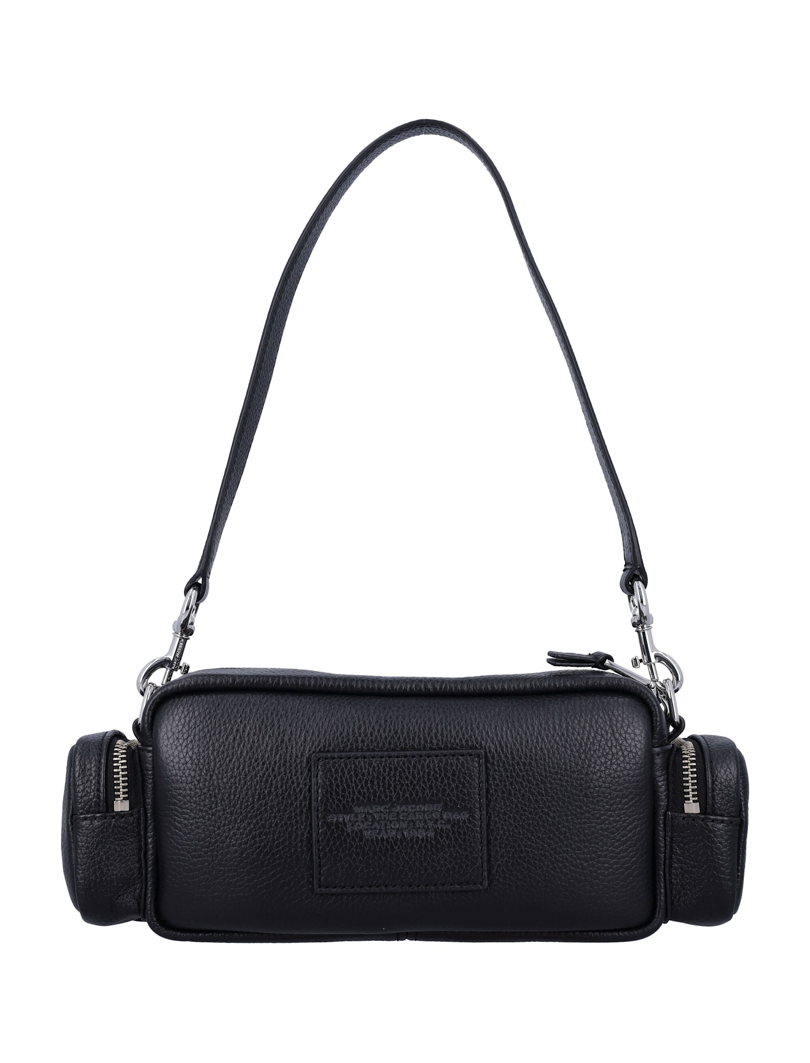 Marc Jacobs The Cargo Bag Leather Shoulder Bag In Black