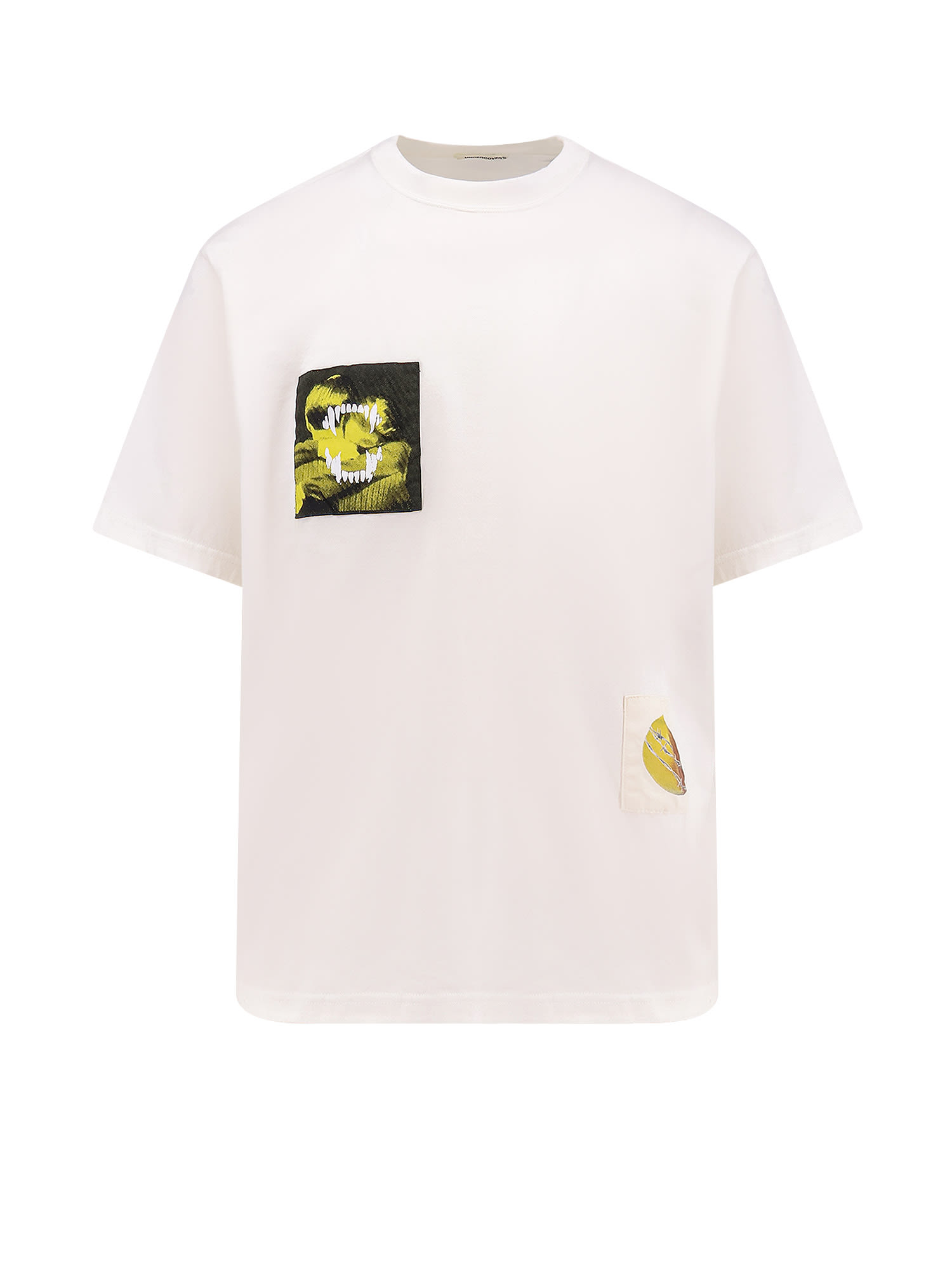 Cotton T-shirt With Iconic Patches
