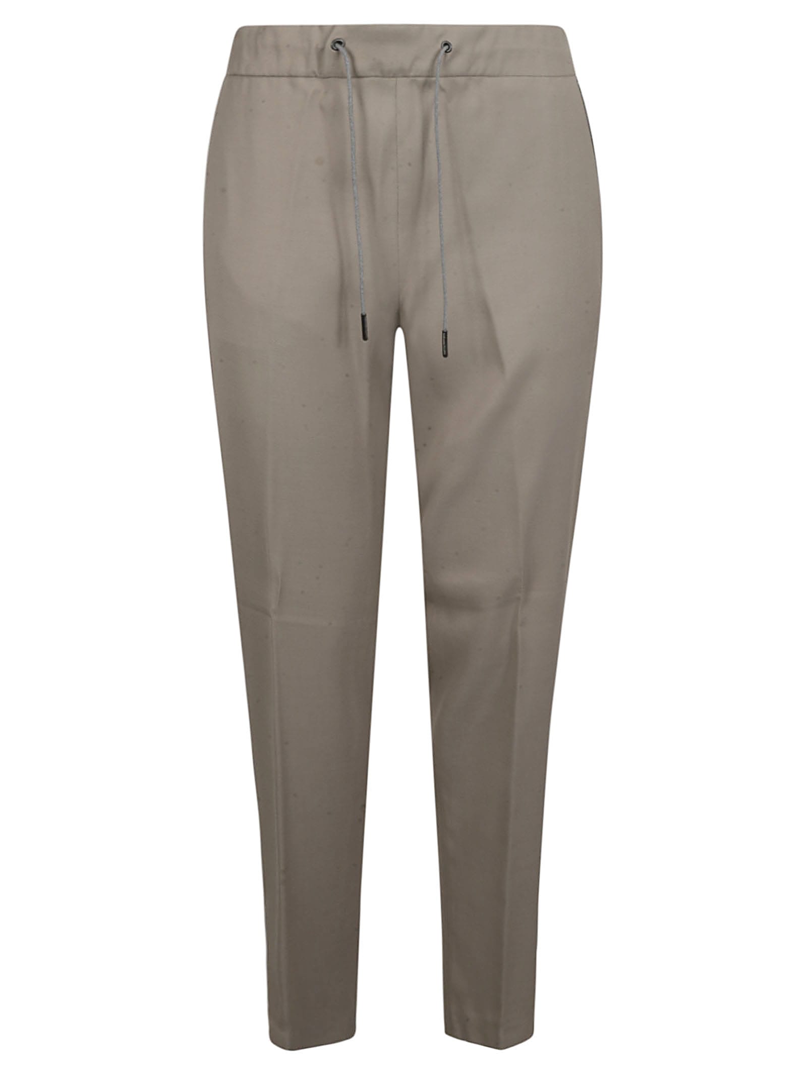 Fabiana Filippi Drawstring Waist Plain Trousers In Ginseng