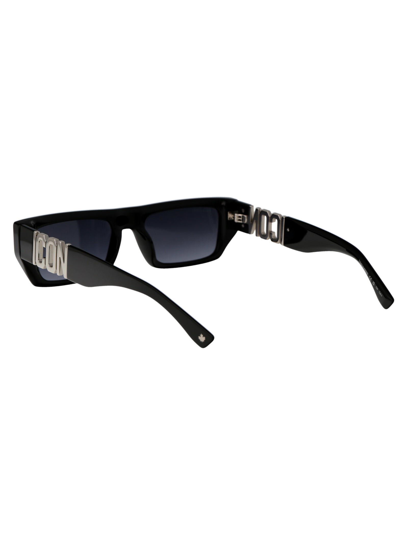 Shop Dsquared2 Icon 0011/s Sunglasses In 8079o Black