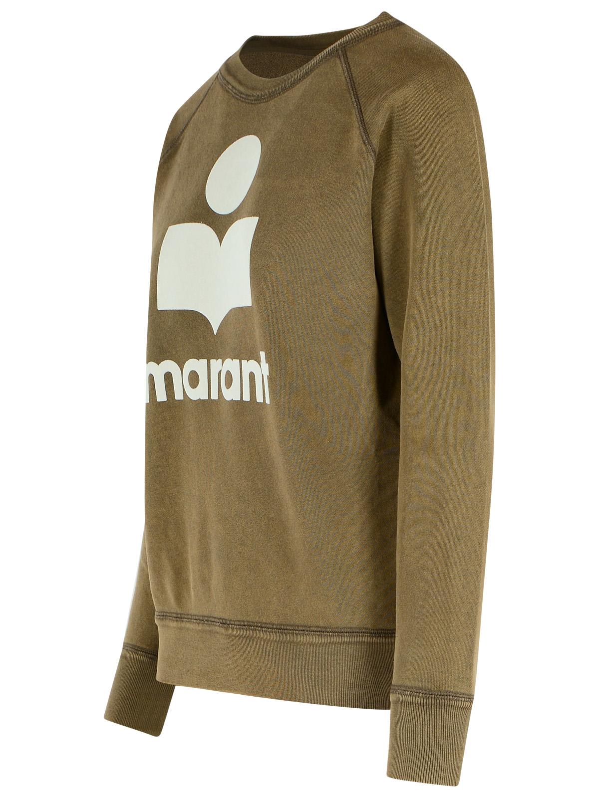 Isabel Marant Étoile Isabel Marant Etoile Mud Cotton Blend Millyny Sweatshirt In Green