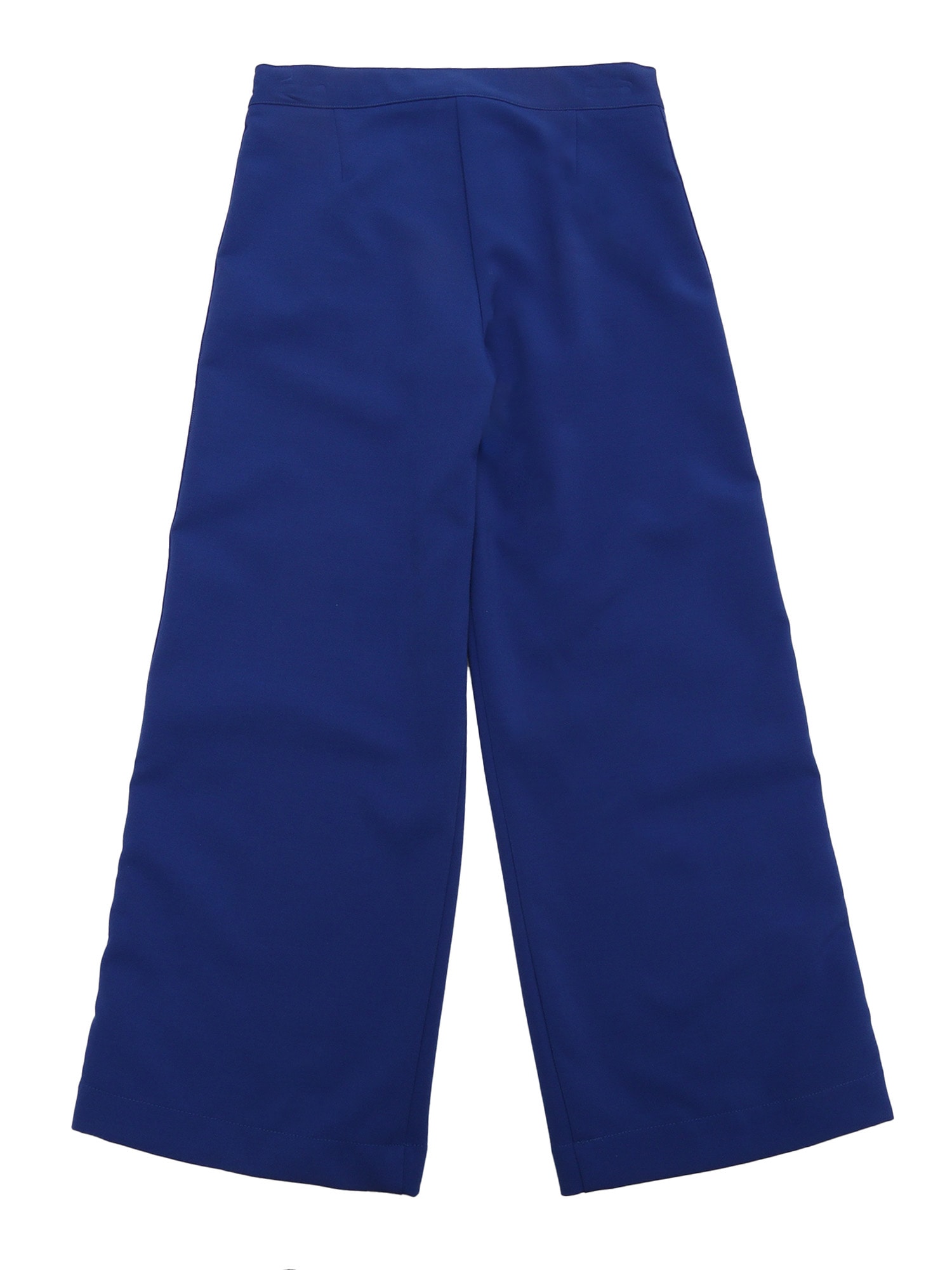 Msgm Fabric Tecnical Pants Girl Royal In Red