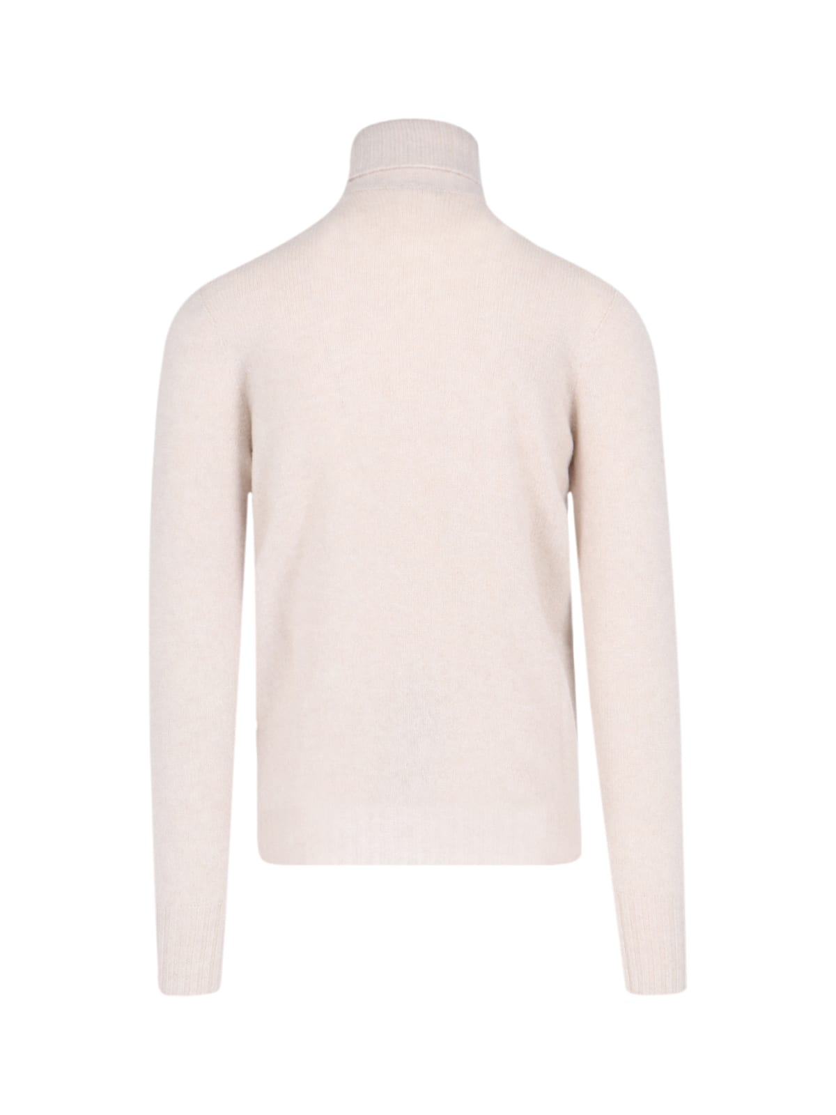 Shop Drumohr High Neck Sweater In Crema