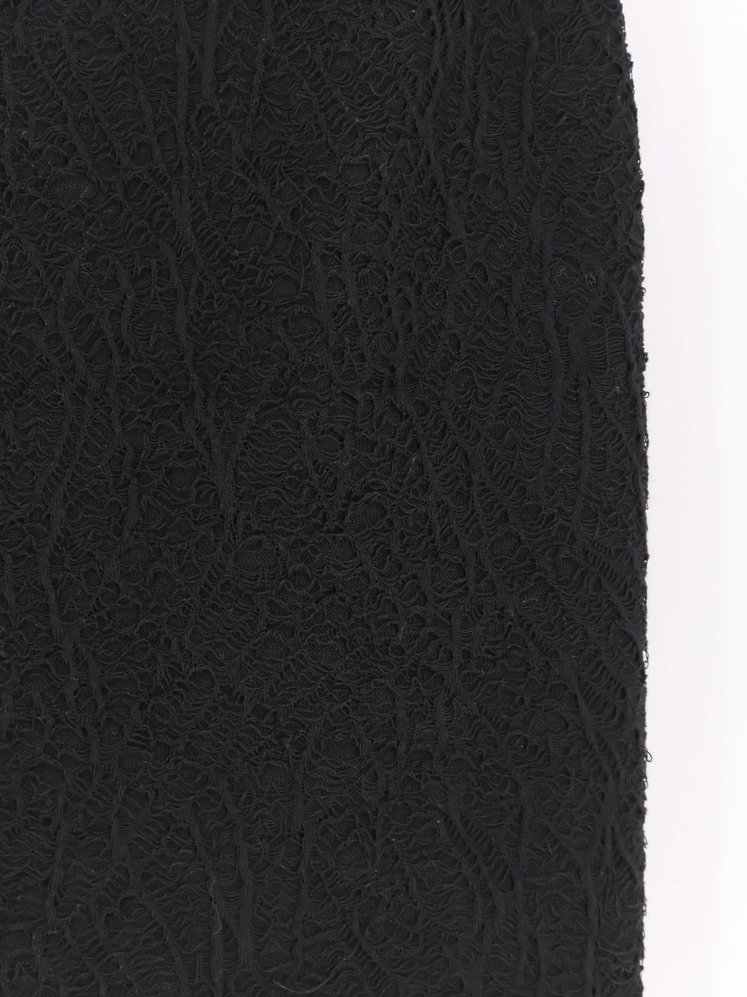 Alexander Mcqueen Lace Dress With Cotton Inserts And Organic Silk In Black
