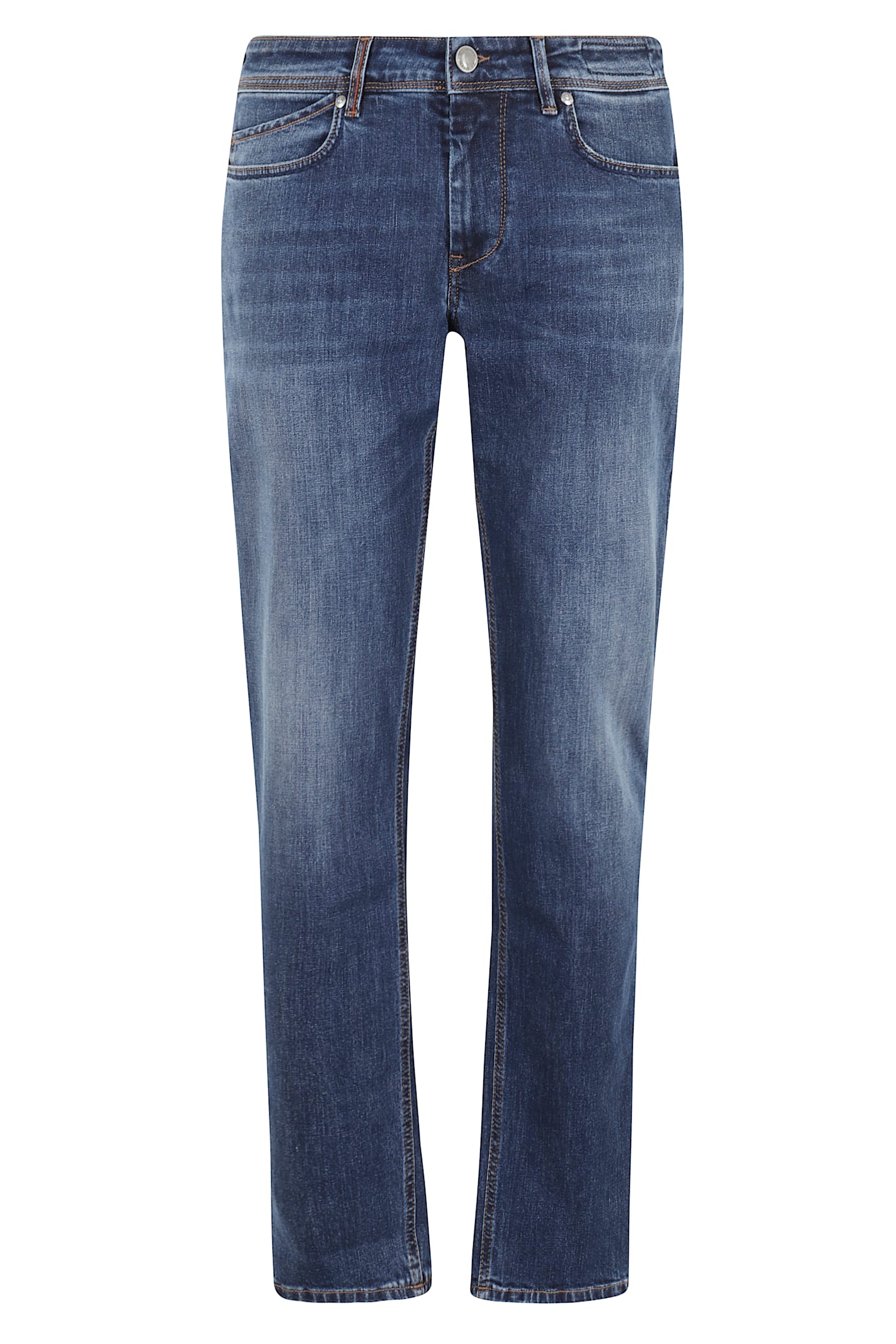 Re-hash Five-pocket Jeans In Blue