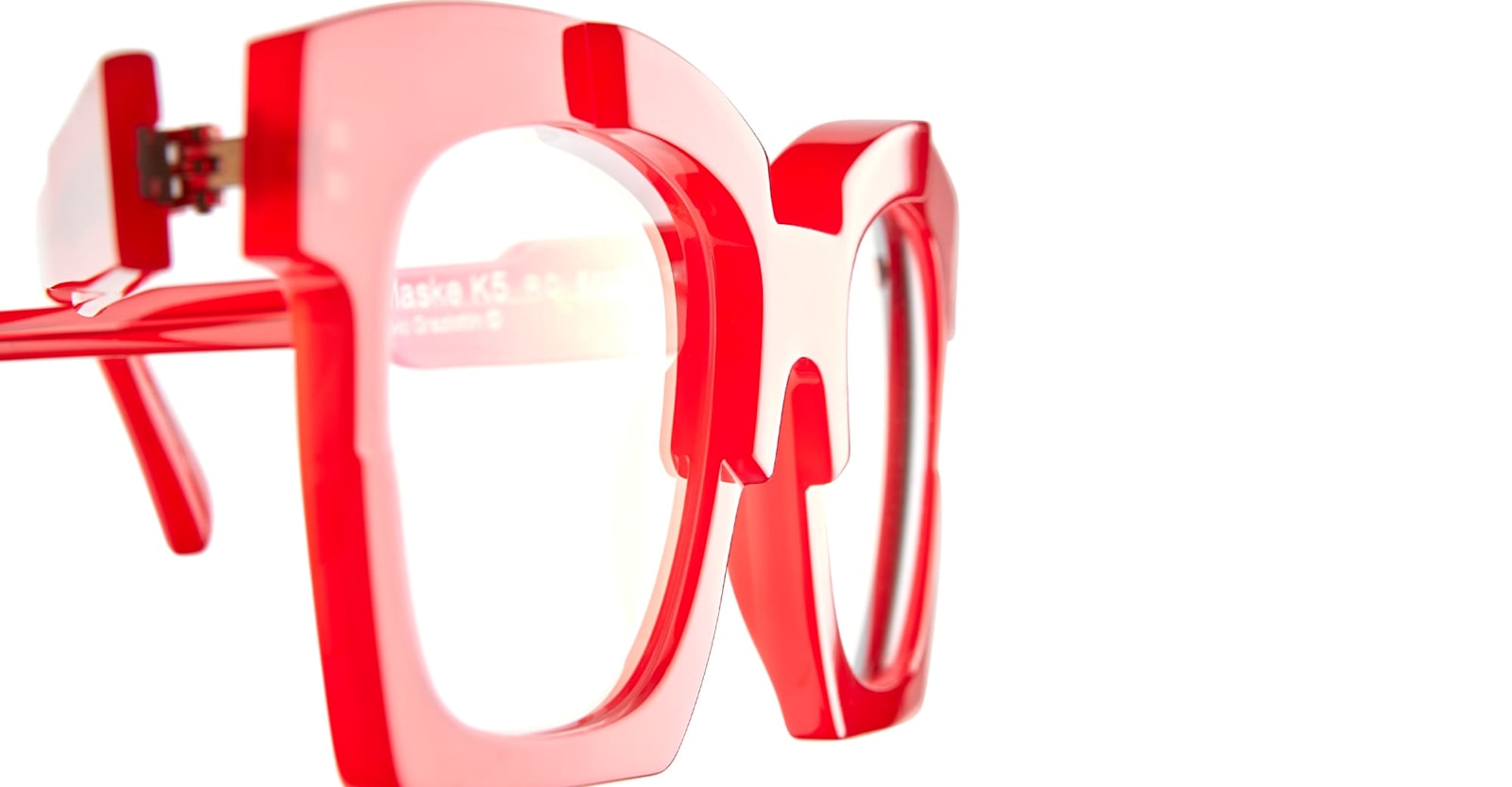 Kuboraum Mask K5 - Red Rx Glasses In Red