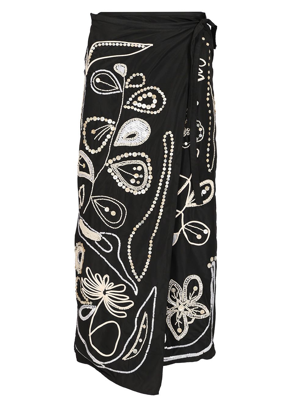 Forte_Forte Embroidered Sarong Skirt