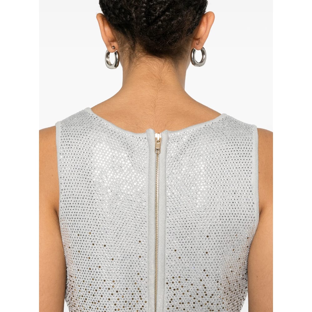 Retroféte Dress In Gray