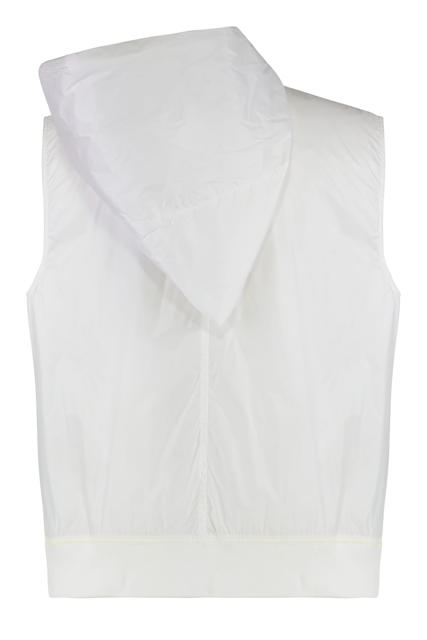 Drkshdw Hooded Bodywarmer In White