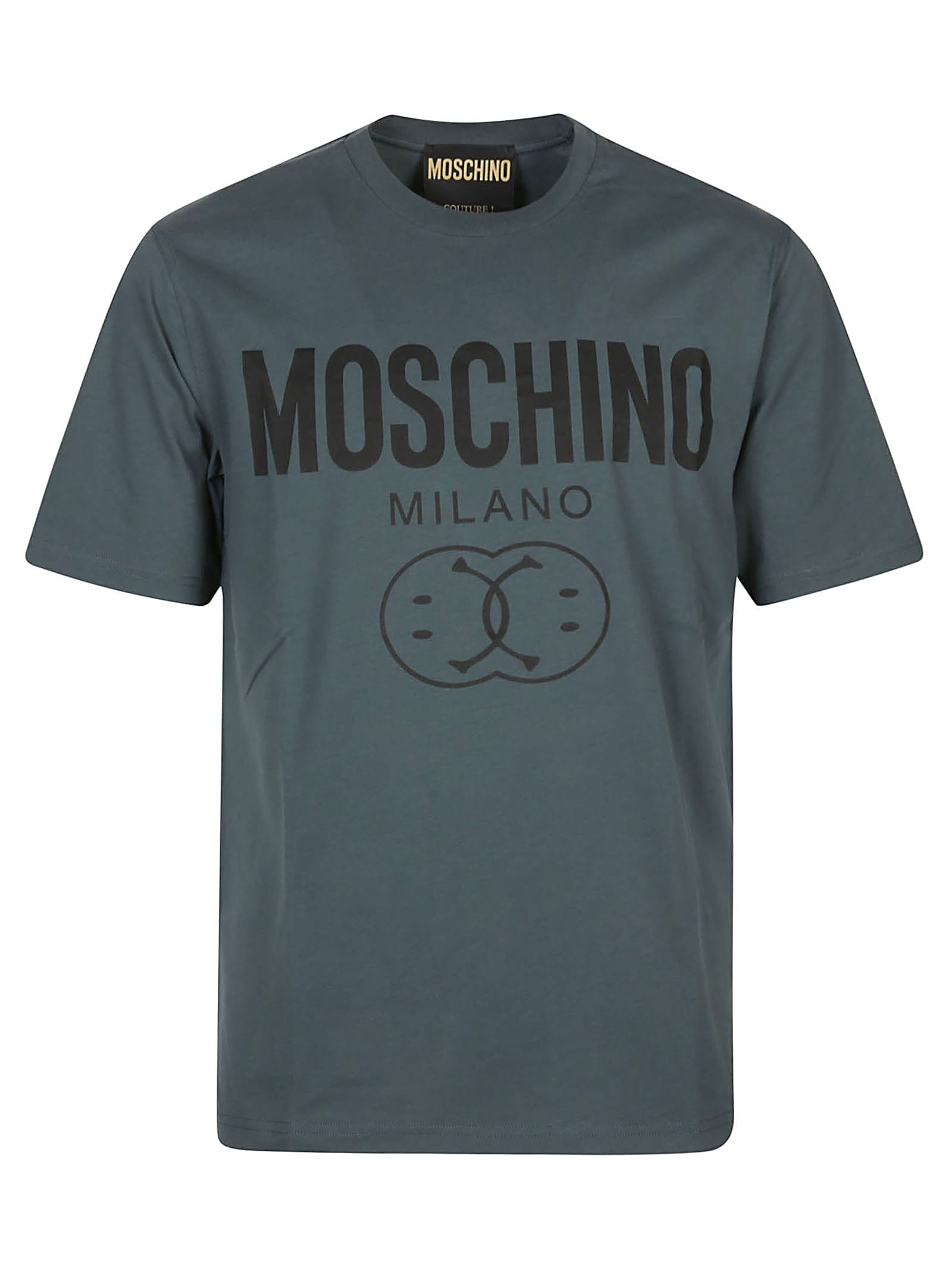 Shop Moschino T-shirt In Verde Fantasia