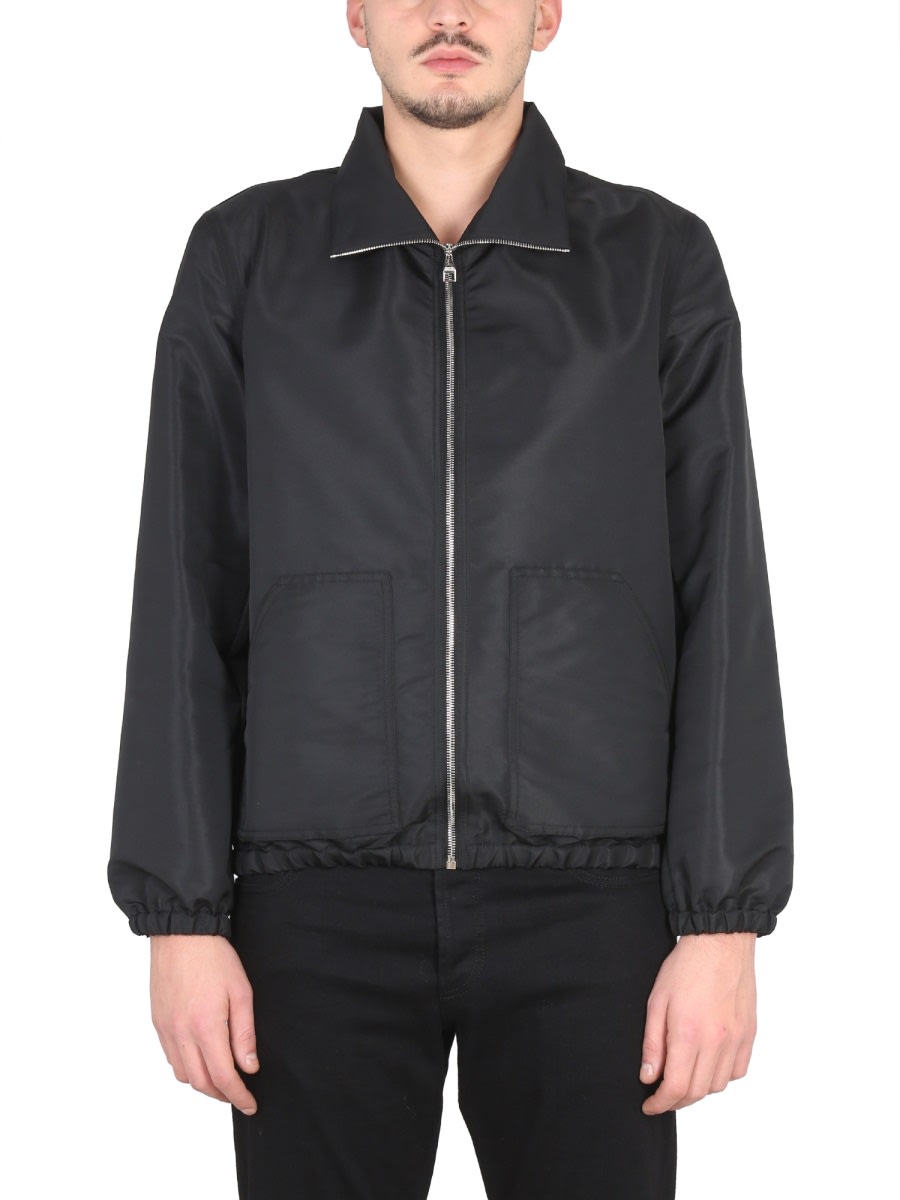 Alexander Mcqueen Men's Jacket With Logo In Black