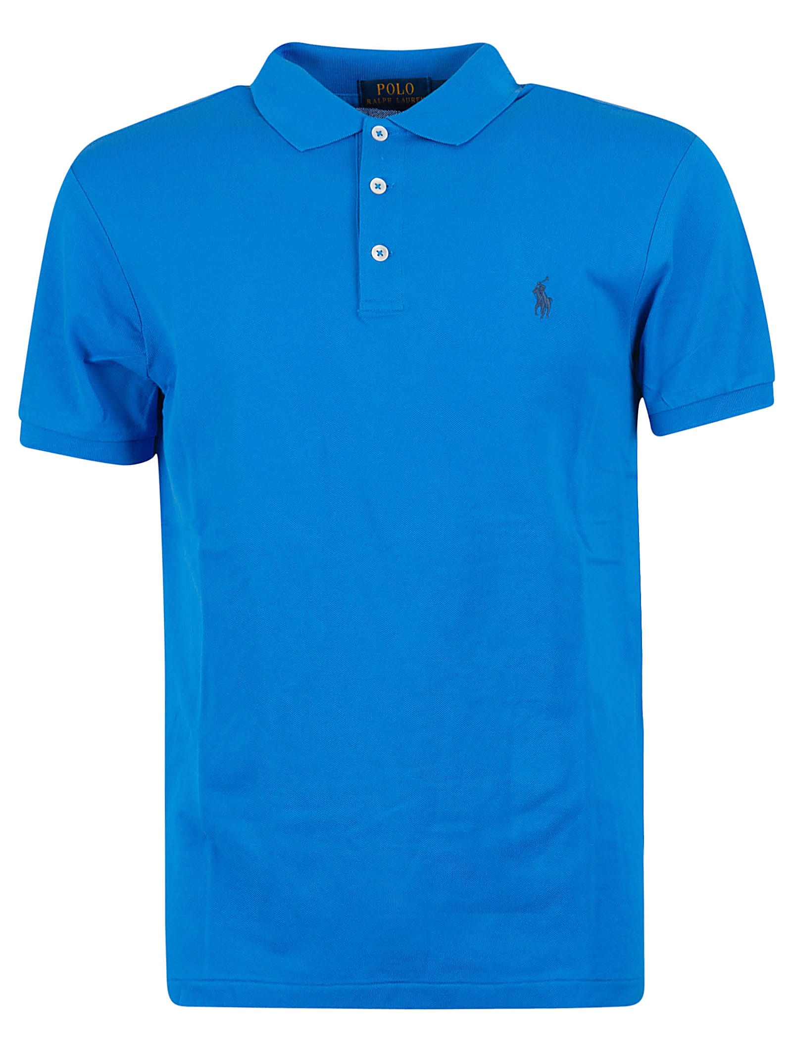 RALPH LAUREN LOGO EMBROIDERED POLO SHIRT,11289808