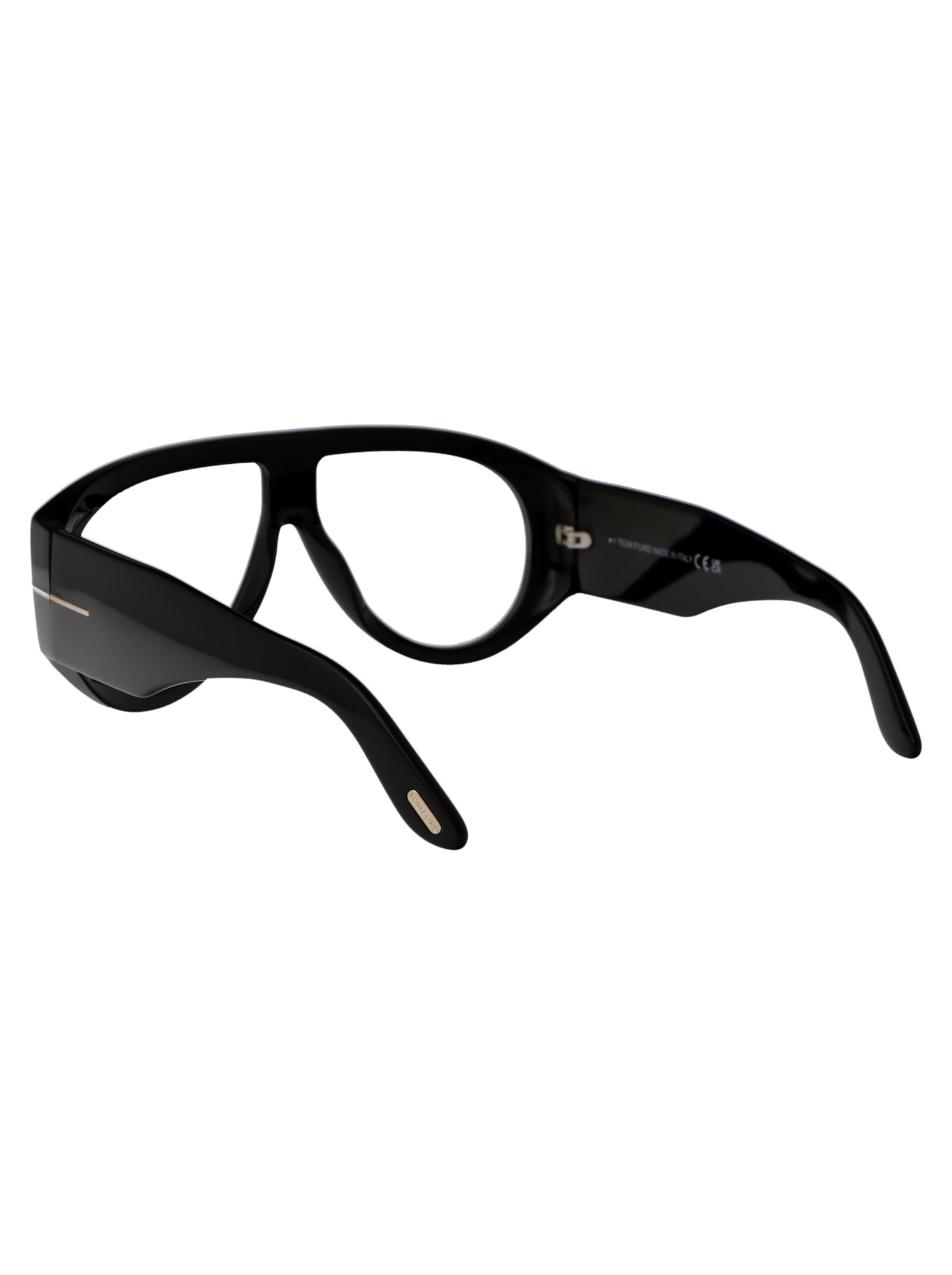 Shop Tom Ford Ft5958-b Glasses In 001 Nero Lucido