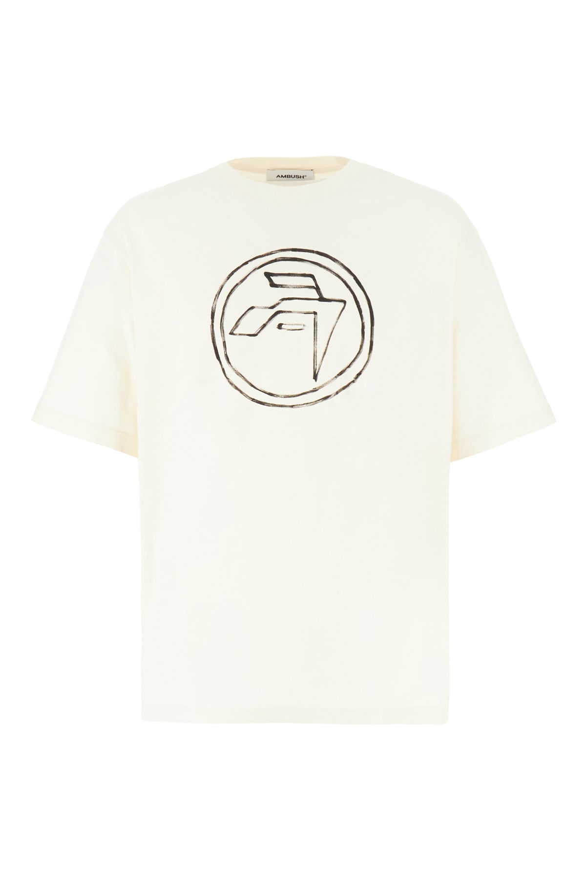 Ivory Cotton Oversize T-shirt