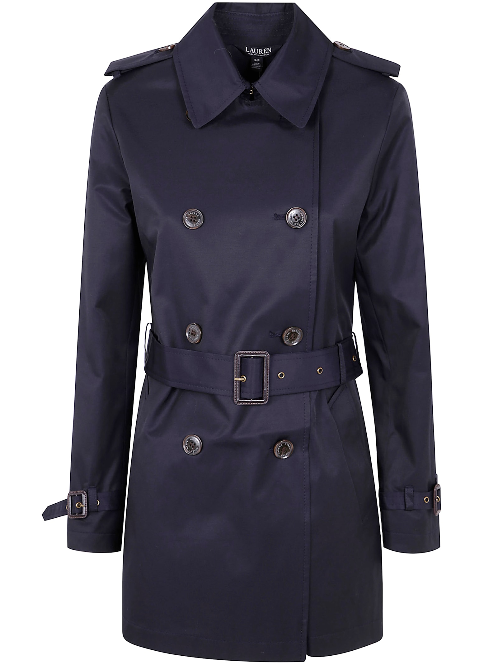 Double Breast Belt Tr 30 Lined Coat