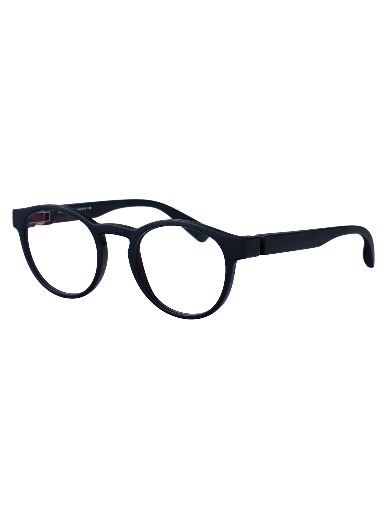 Mykita Mylon Black Glasses Optical In Md34-indigo Clear