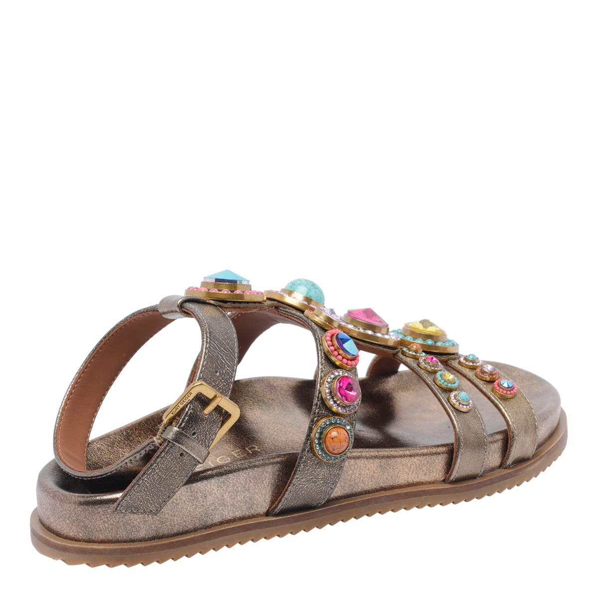 Kurt Geiger Octavia Flexi Gladiator Sandals In Multi