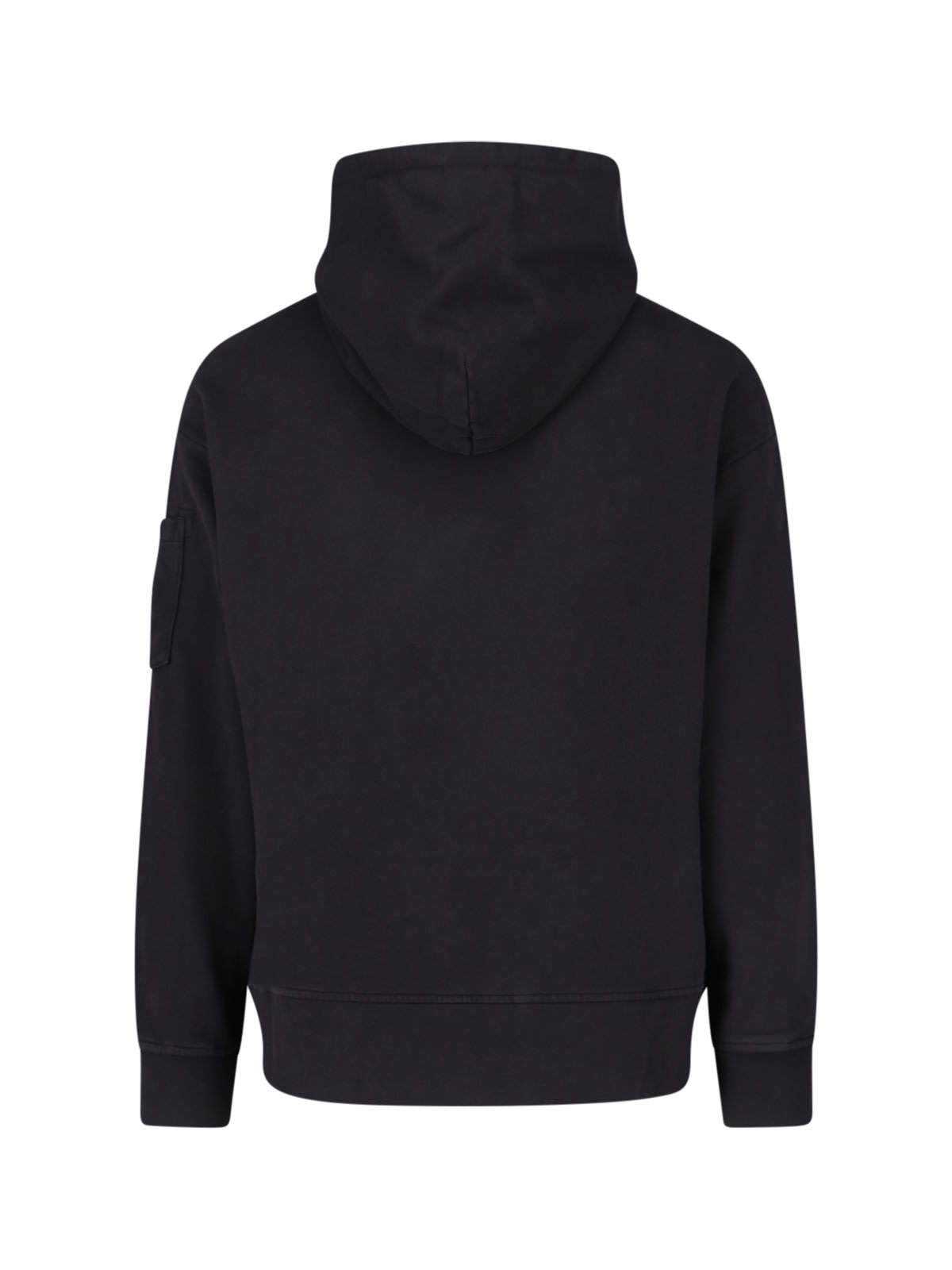 C.p. Company C. P. Company Cotton Jersey Hoodie In Black