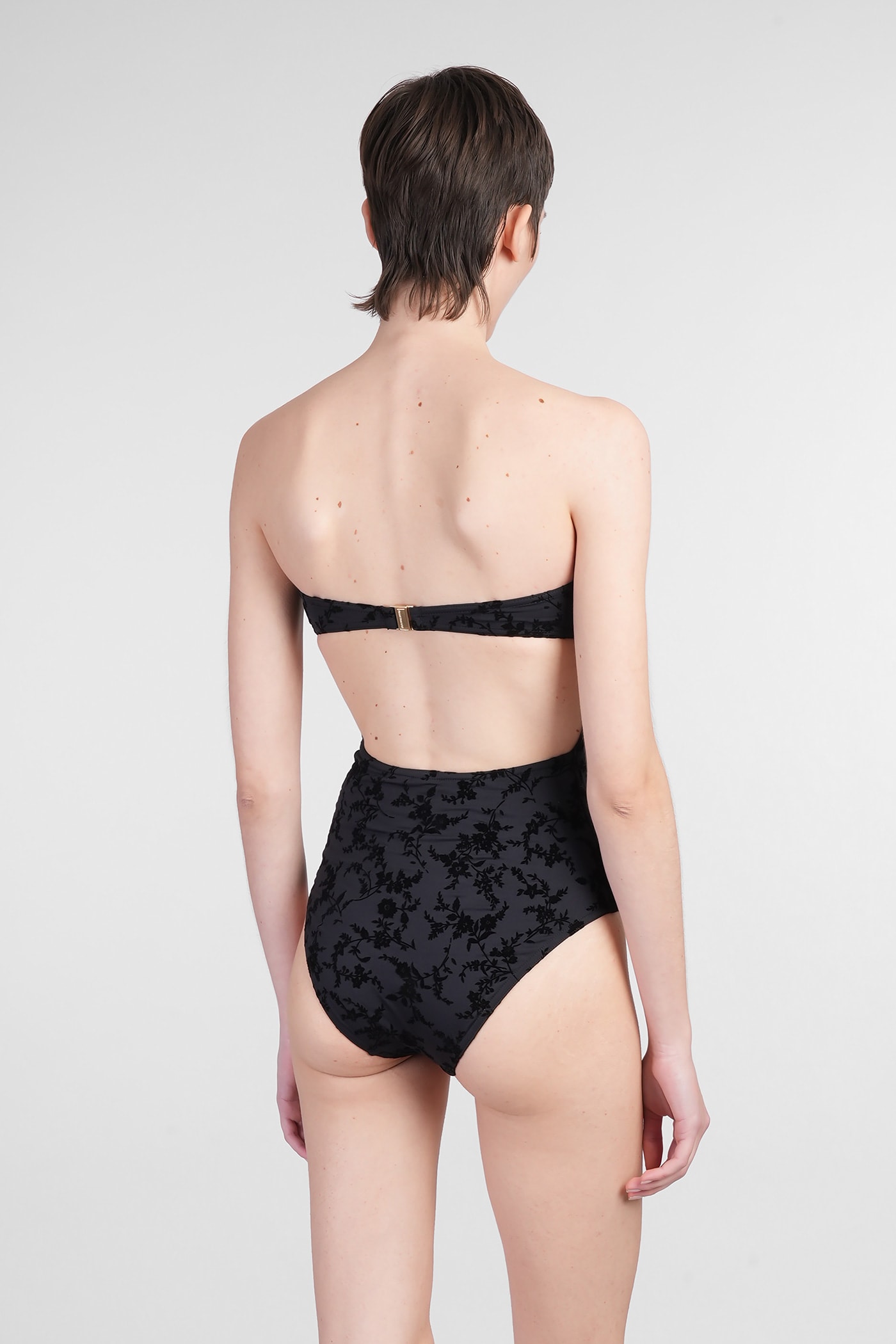 Shop Zimmermann Beachwear In Black Polyamide