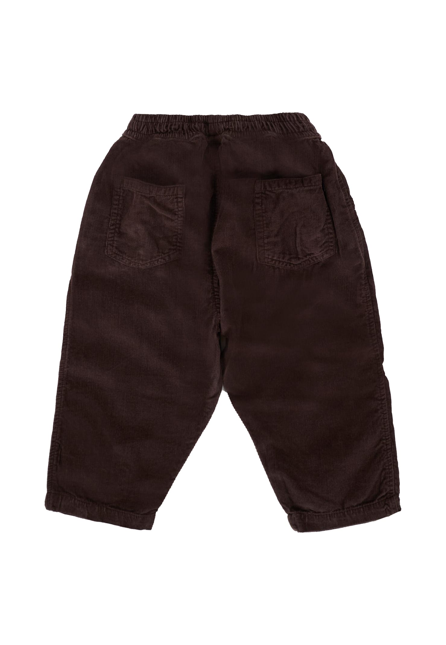 Molo Brown Trousers For Babykids With Smile In Brown