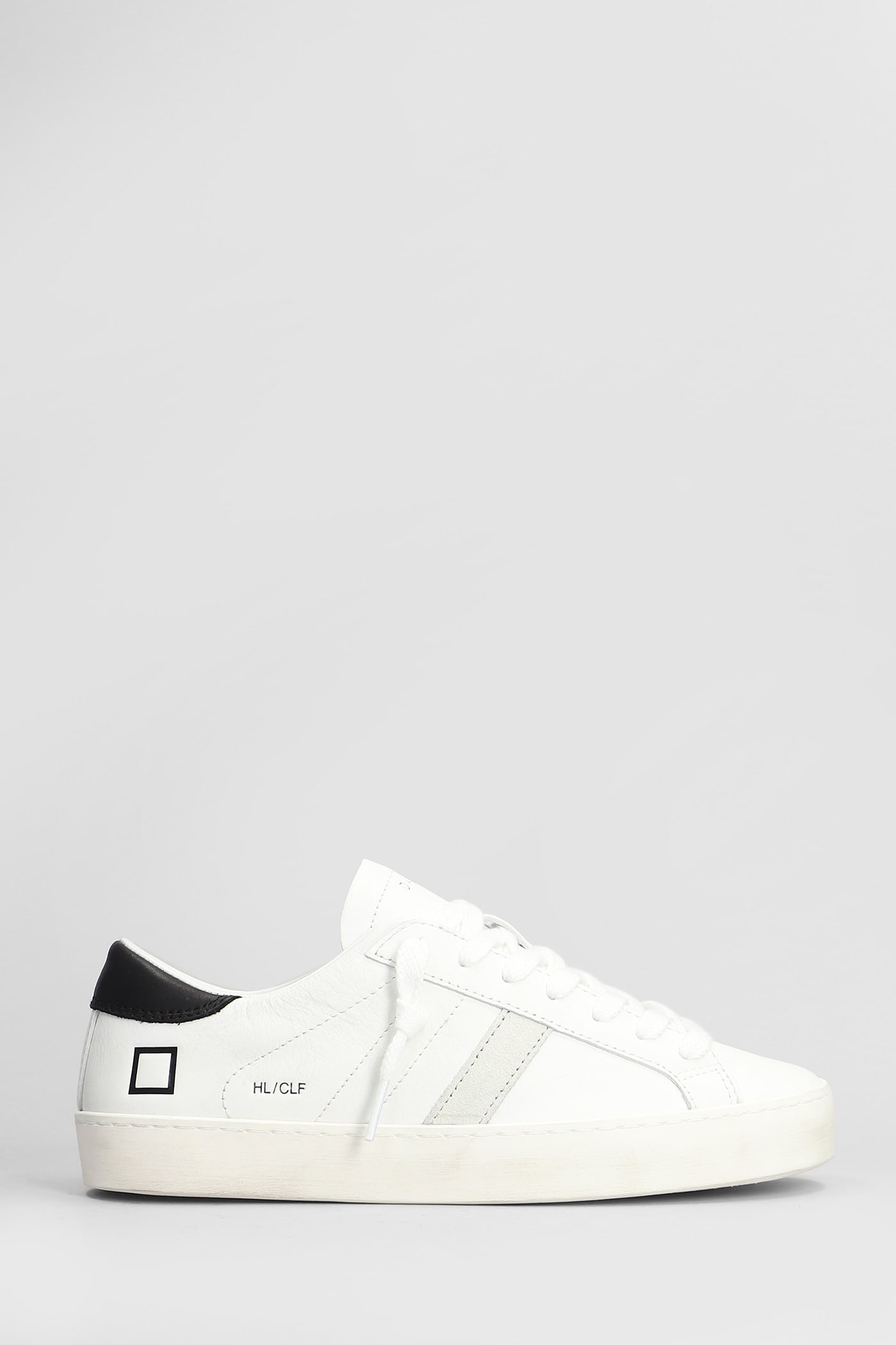 D. A.T. E. Hill Low Sneakers In White Leather