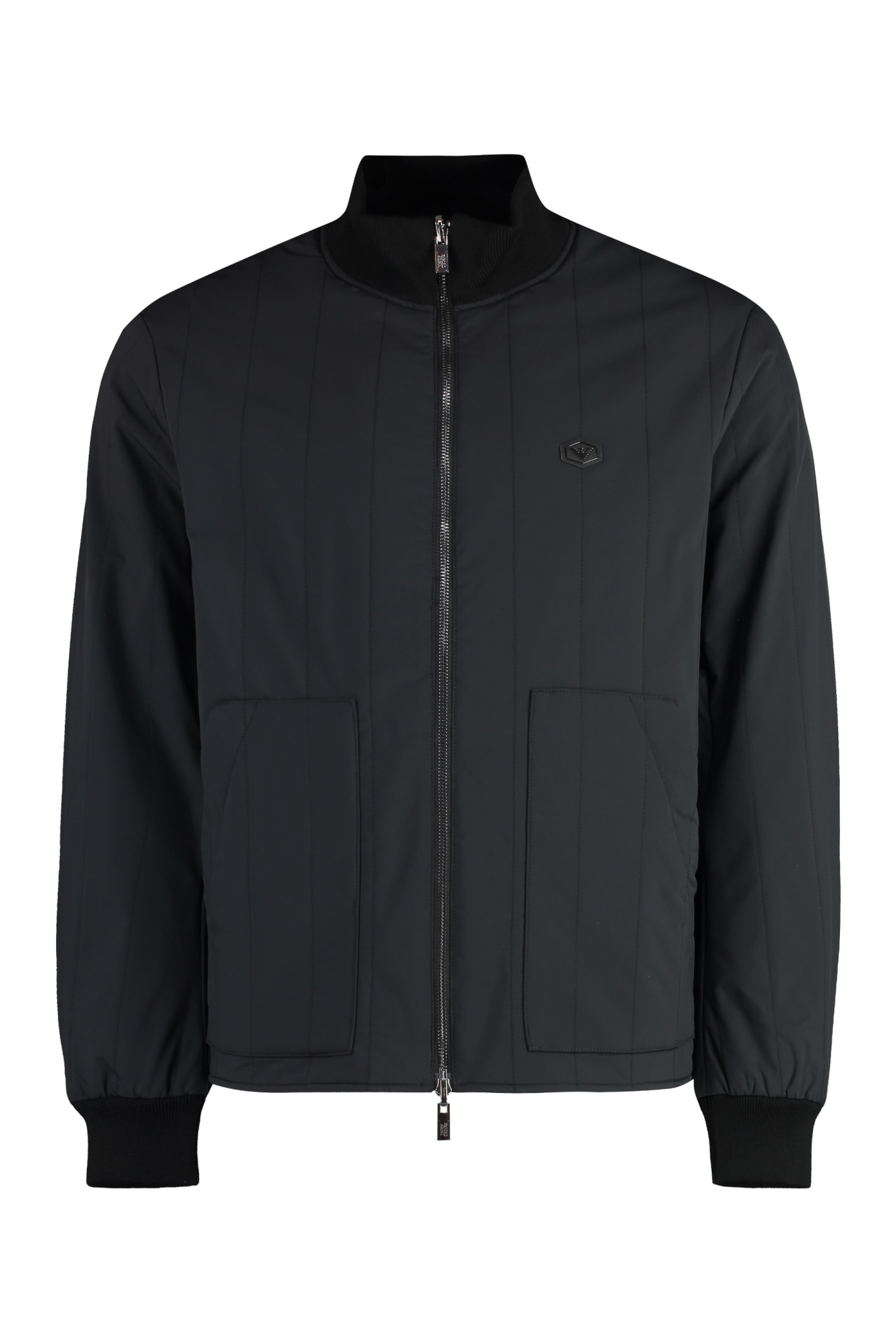 EMPORIO ARMANI REVERSIBLE BOMBER JACKET