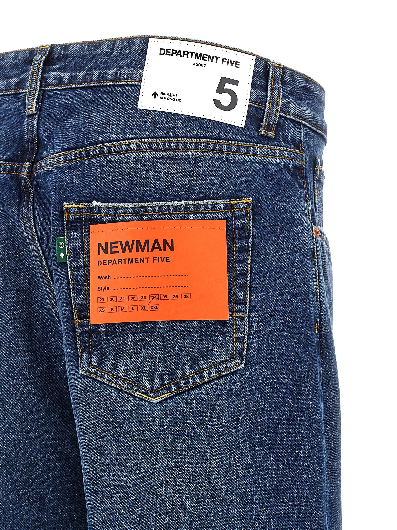 Shop Department Five Newman Jeans In Blue
