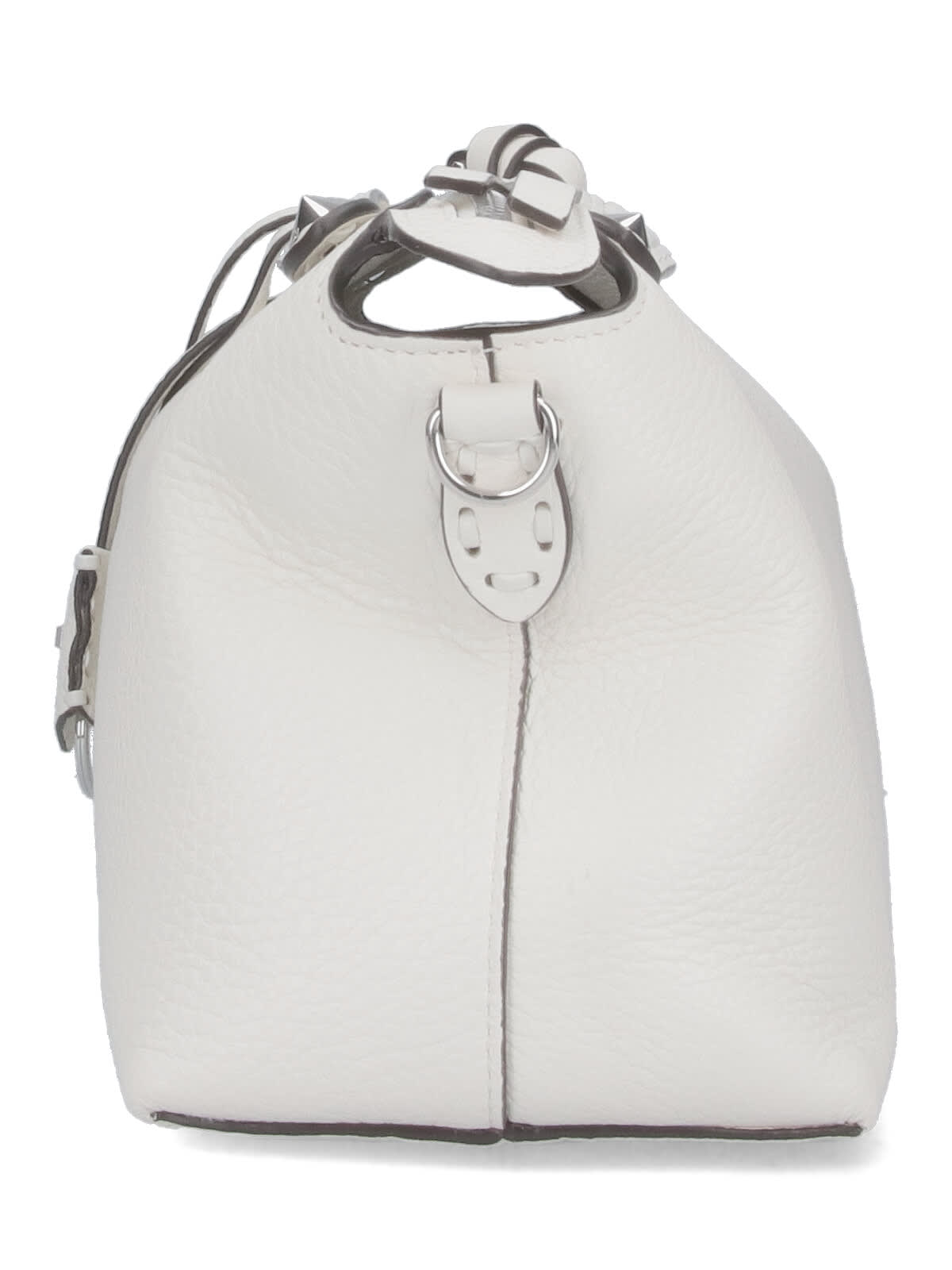 Fendi Medium Shoulder Bag By The Way Selleria In White