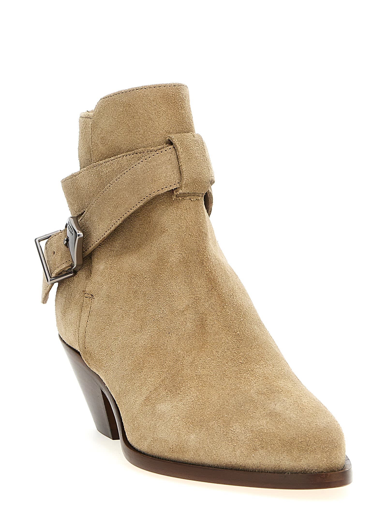 Isabel Marant Deivy Boots And Ankle Boots Beige