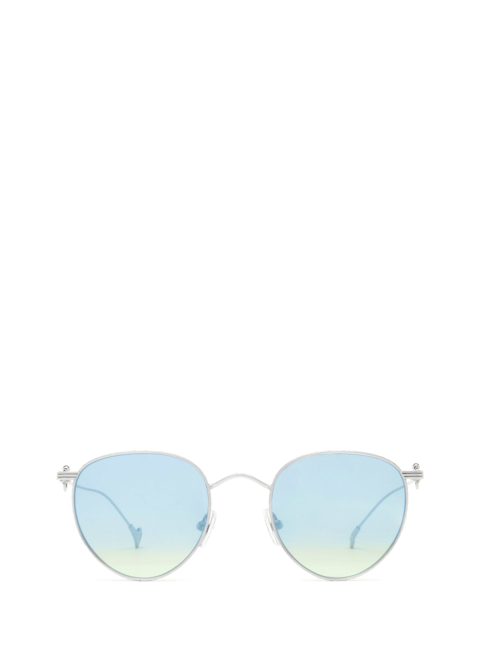 Shop Eyepetizer Lune Silver Sunglasses