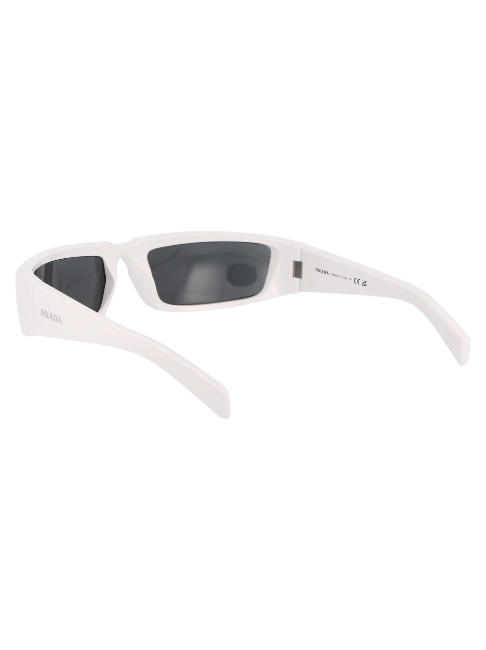 Shop Prada 0pr 25ys Sunglasses In 4615s0 White