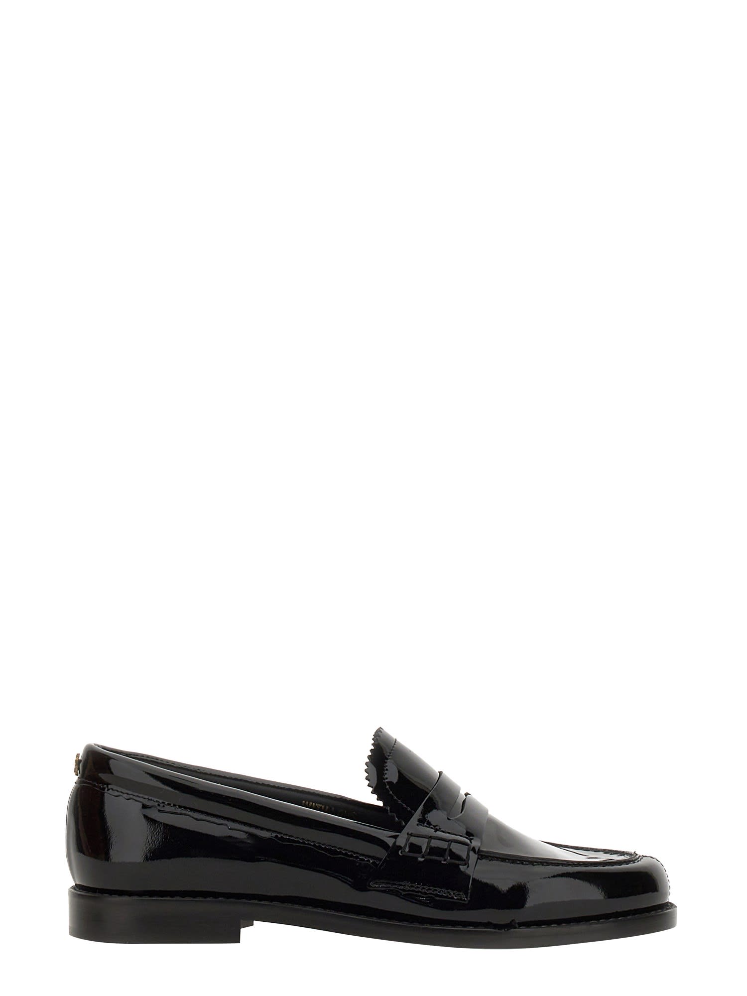 Shop Golden Goose Moccasin Jerry In Black