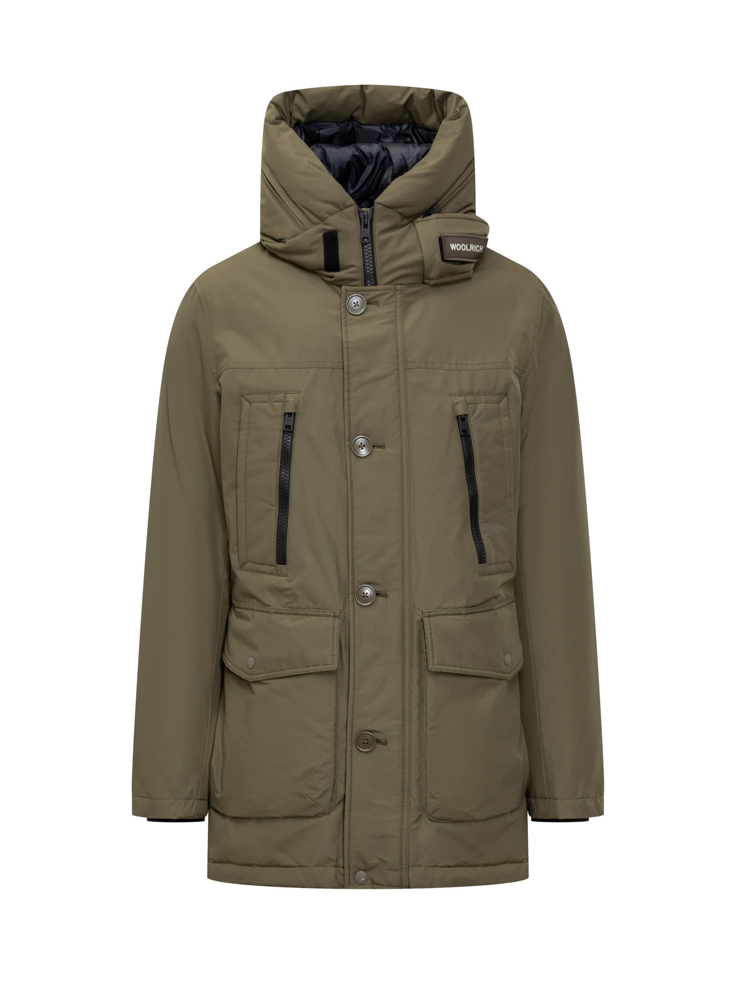 Shop Woolrich Ramar Artic Parka In Greenstone